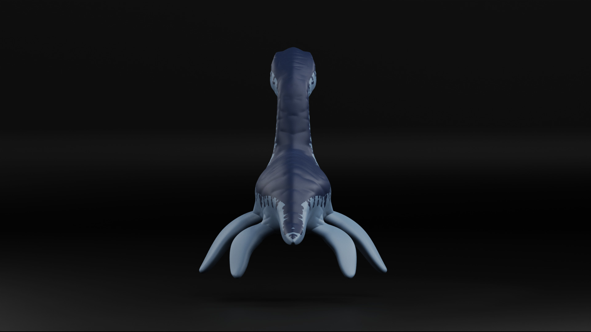 plesiosaur funko pop from the jurassic period 3D print model_8