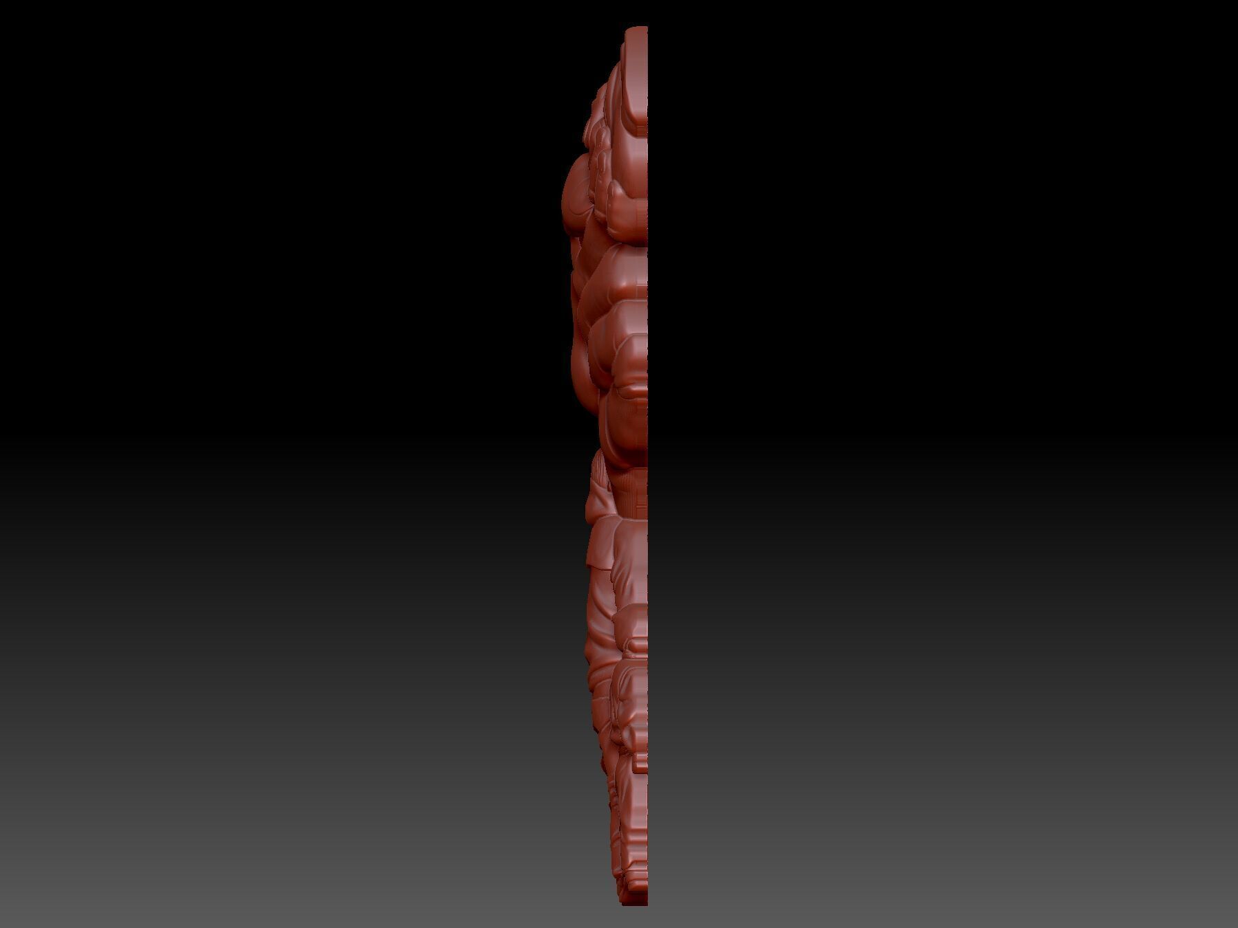 Father and Son 3D print model_1