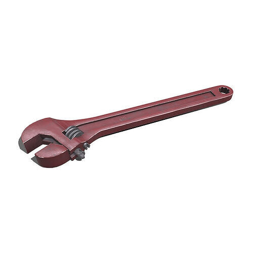 Old Wrench Free low-poly 3D model