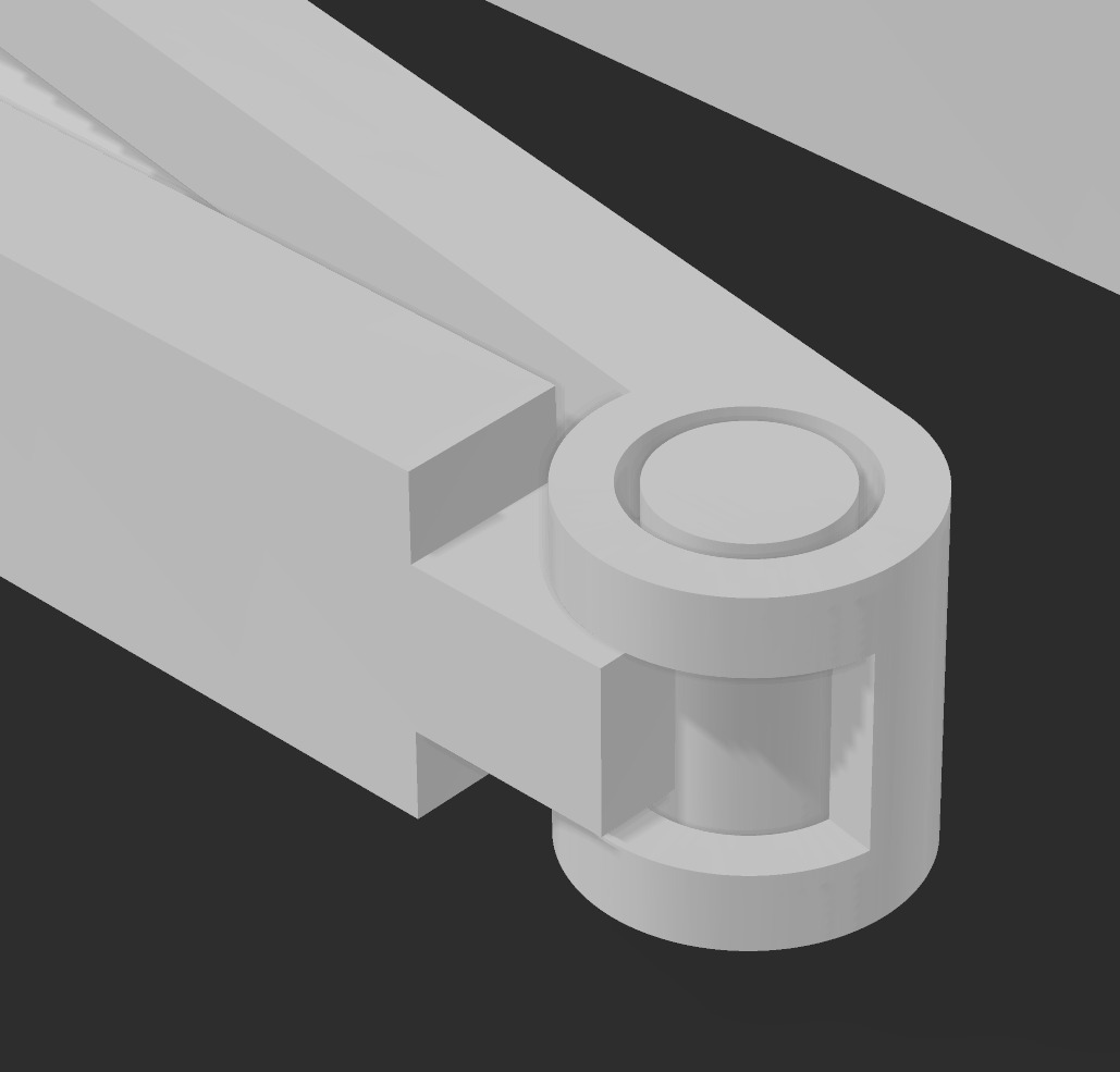 Bag clip edit more closed 3D print model_1