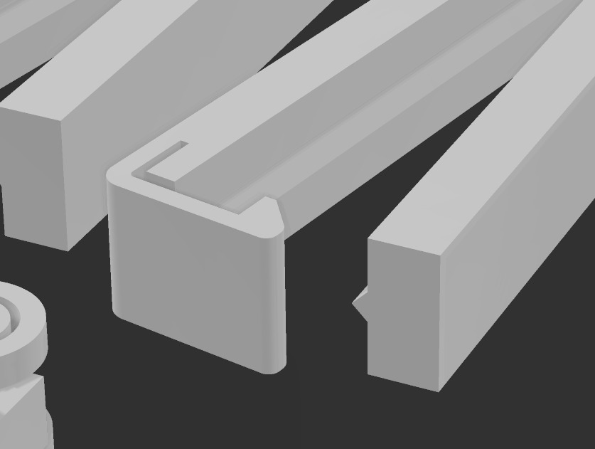 Bag clip edit more closed 3D print model_2