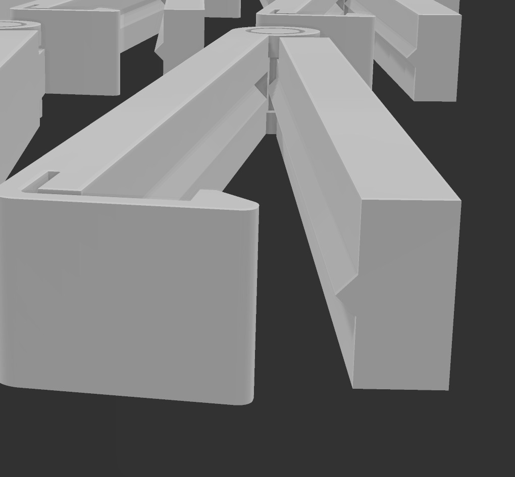 Bag clip edit more closed 3D print model_4