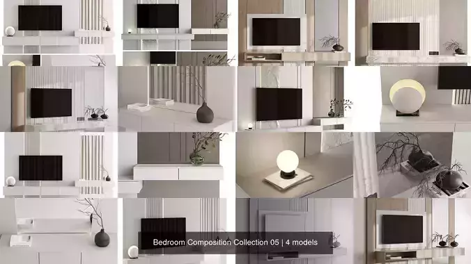 Bedroom Composition Collection 05