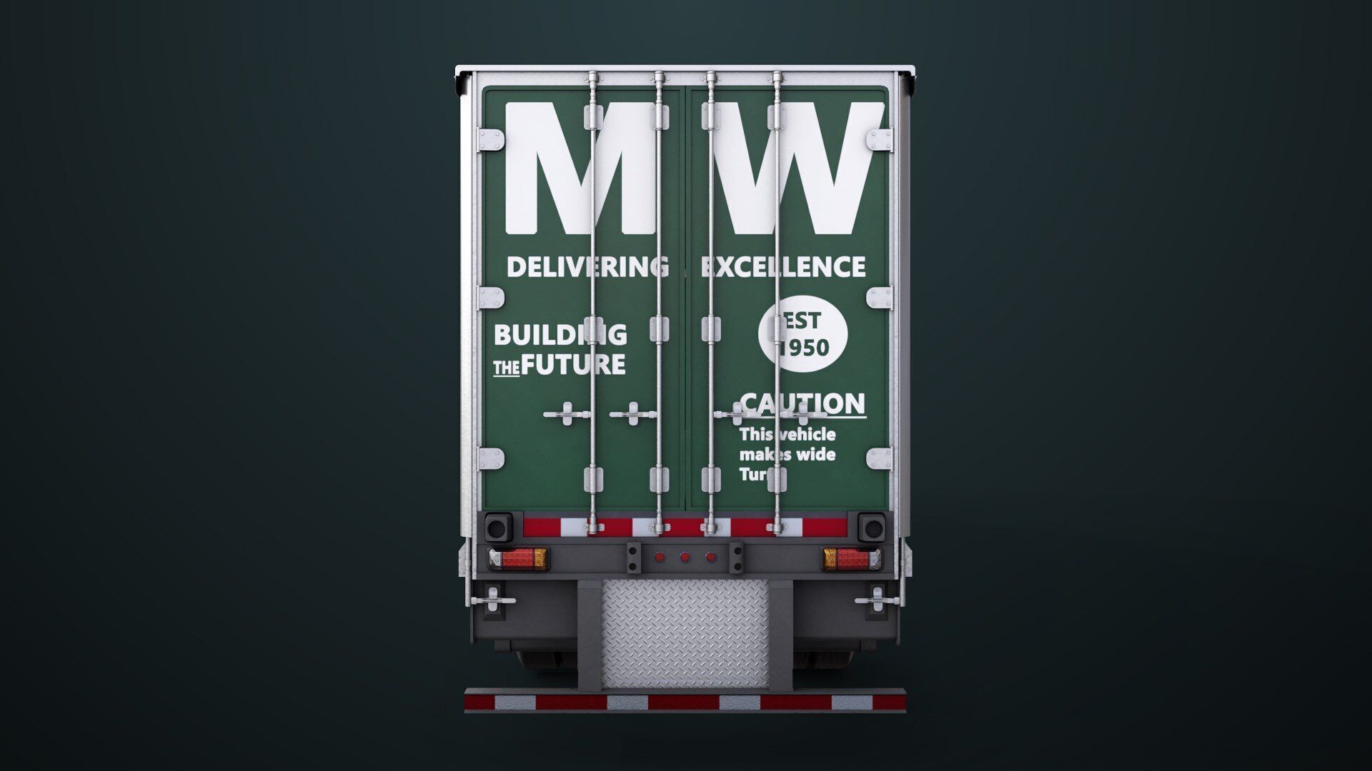 Heavy Truck 05 Curtainsider 4 Variant  All PBR Textures Low-poly 3D model_32