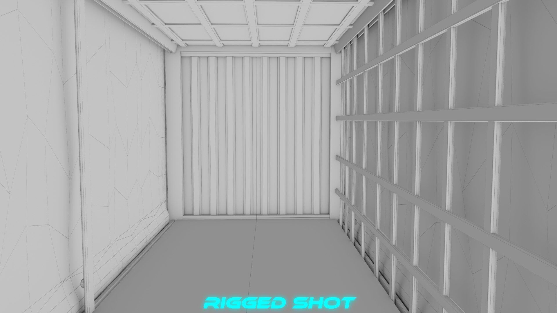 Heavy Truck 05 Curtainsider 4 Variant  All PBR Textures Low-poly 3D model_72