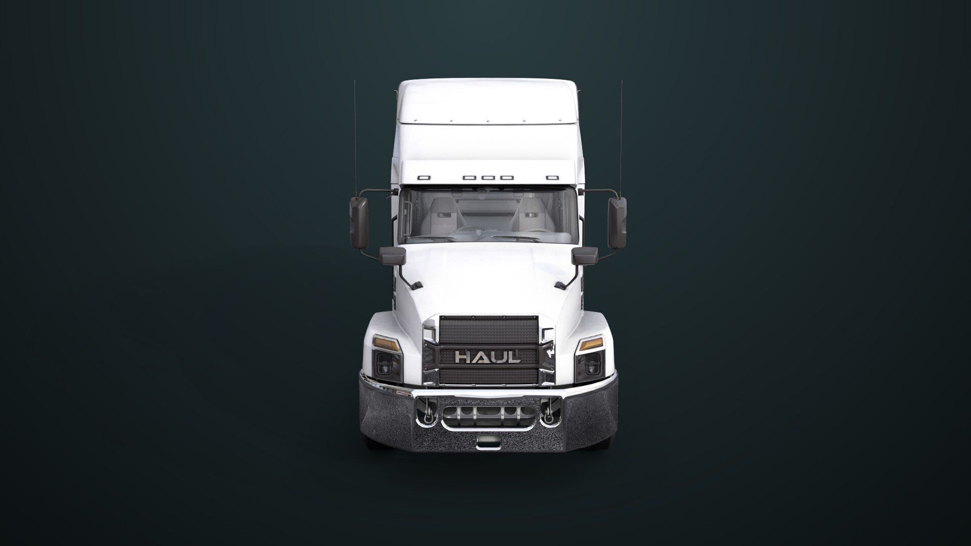 Heavy Truck 05 Curtainsider 4 Variant  All PBR Textures Low-poly 3D model_26