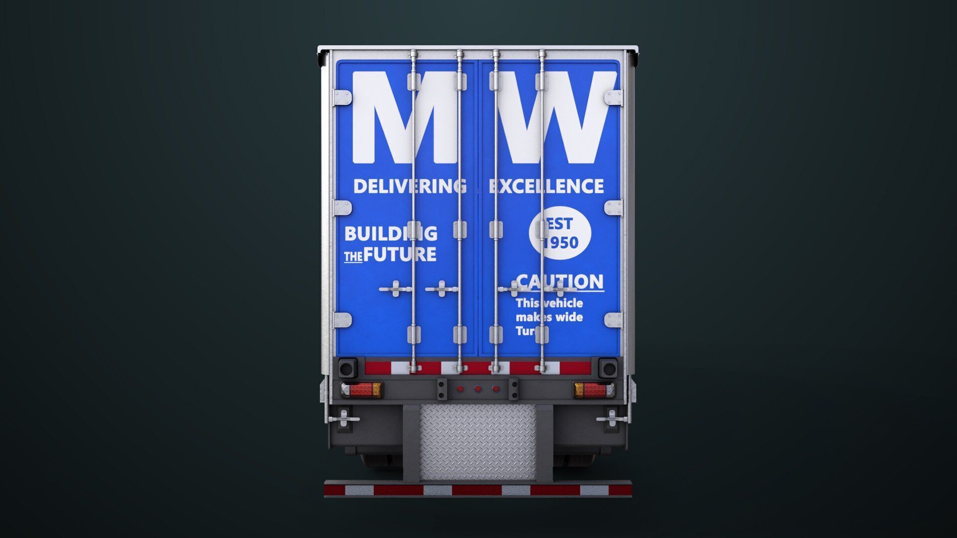 Heavy Truck 05 Curtainsider 4 Variant  All PBR Textures Low-poly 3D model_31