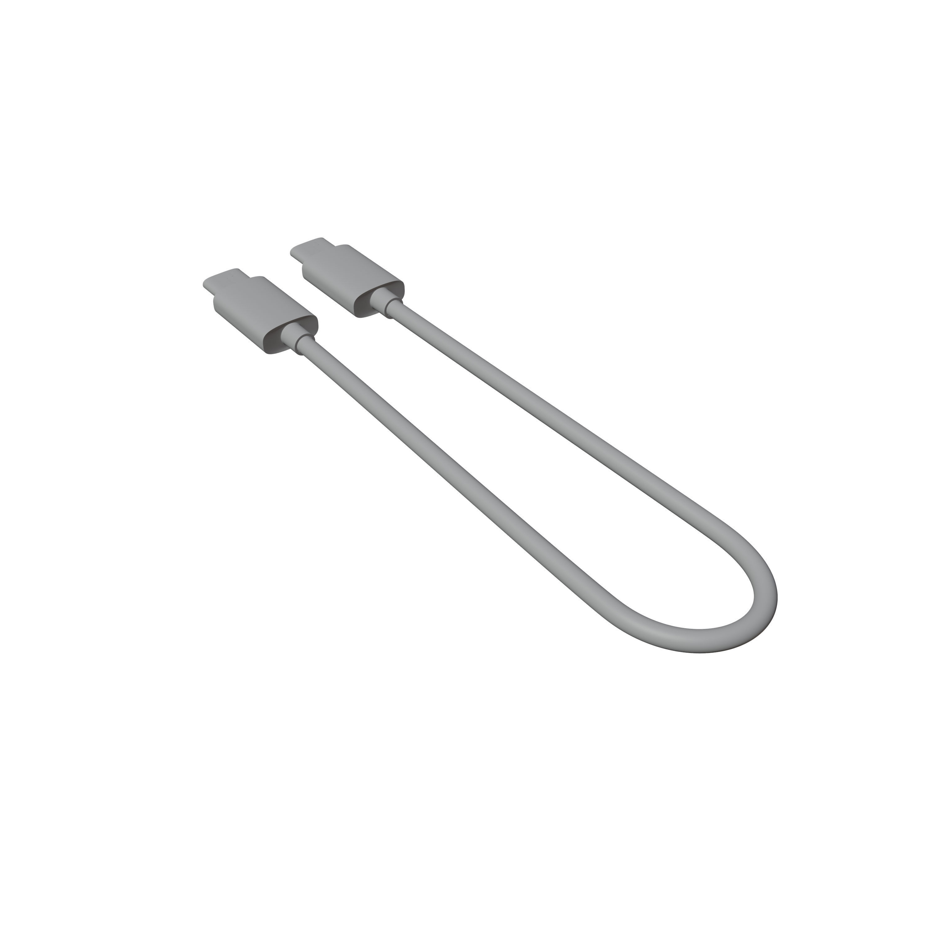 Type-C Cable 3D model_6