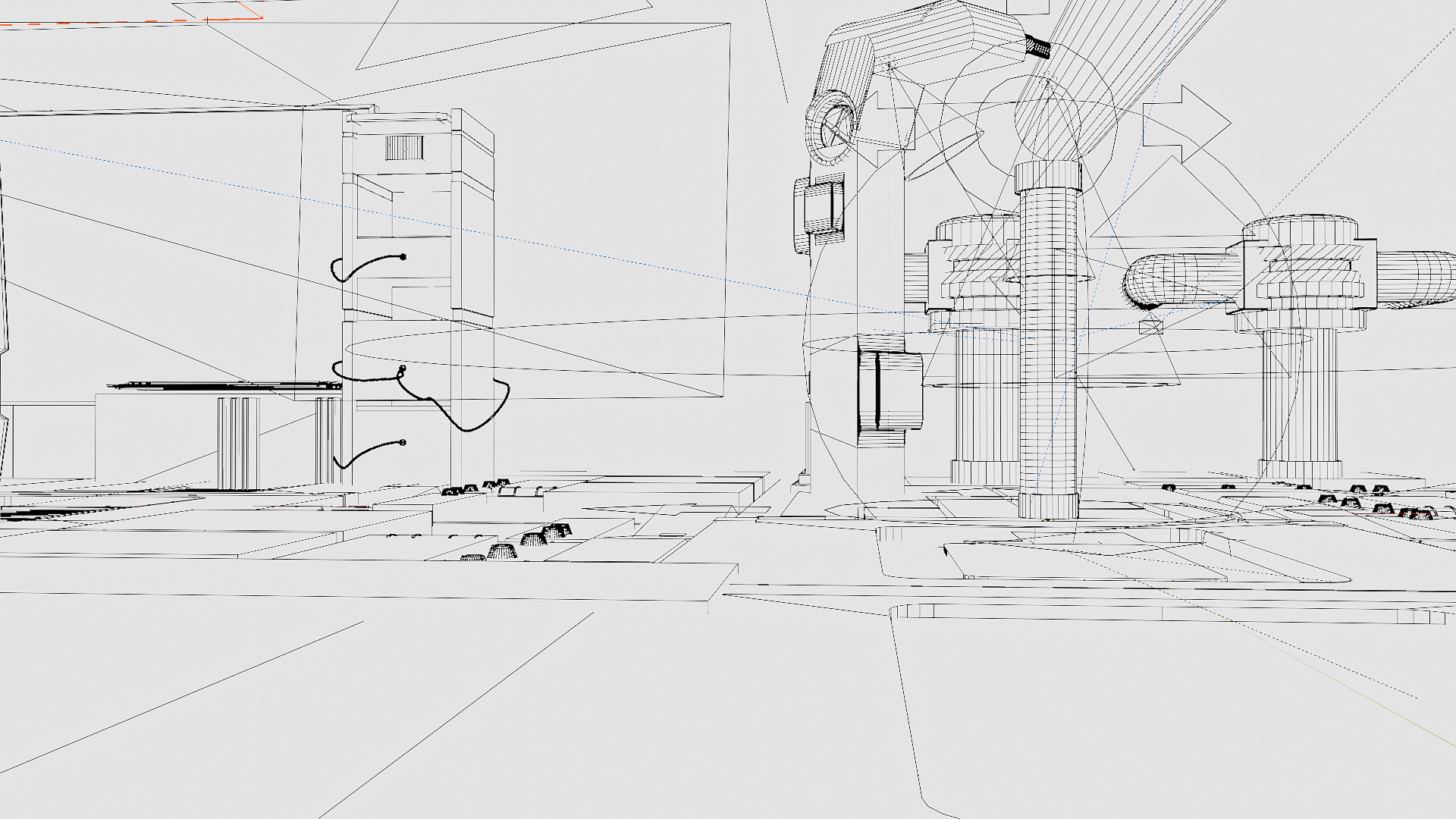 Scientific Lab  Low-poly 3D model_2