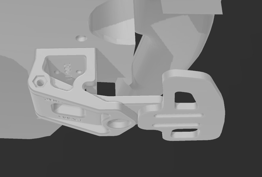 red bull steering wheel  3D print model_5