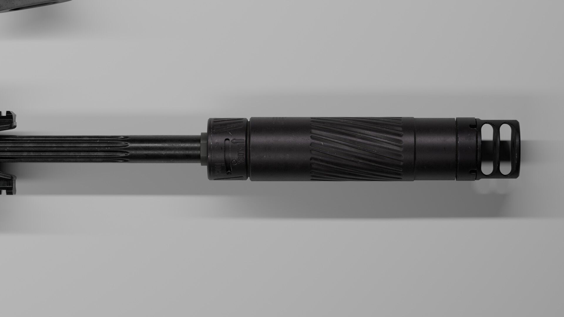 Blaser R93 XTEK Limited Australia Low-poly 3D model_8