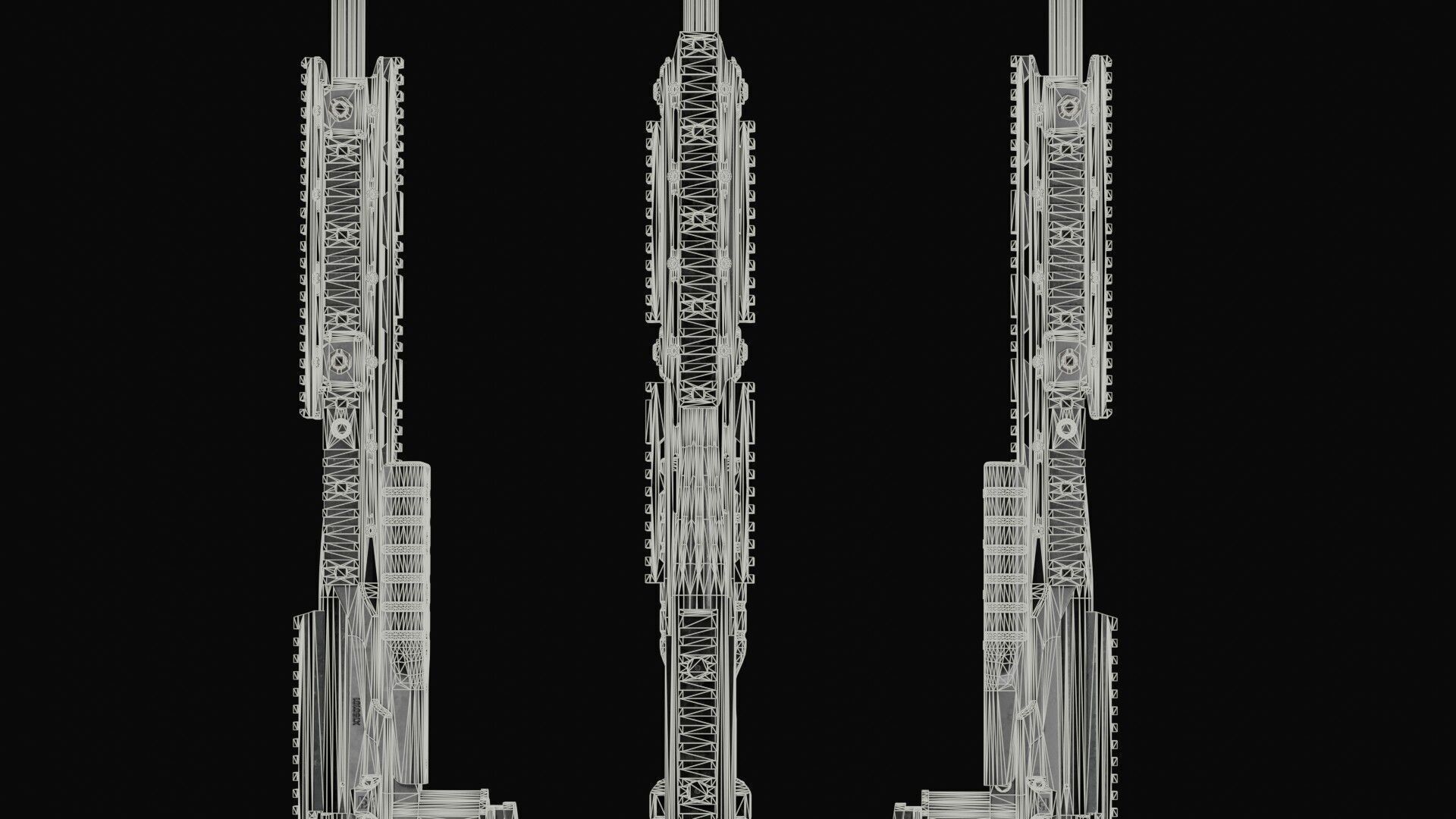 Blaser R93 XTEK Limited Australia Low-poly 3D model_55