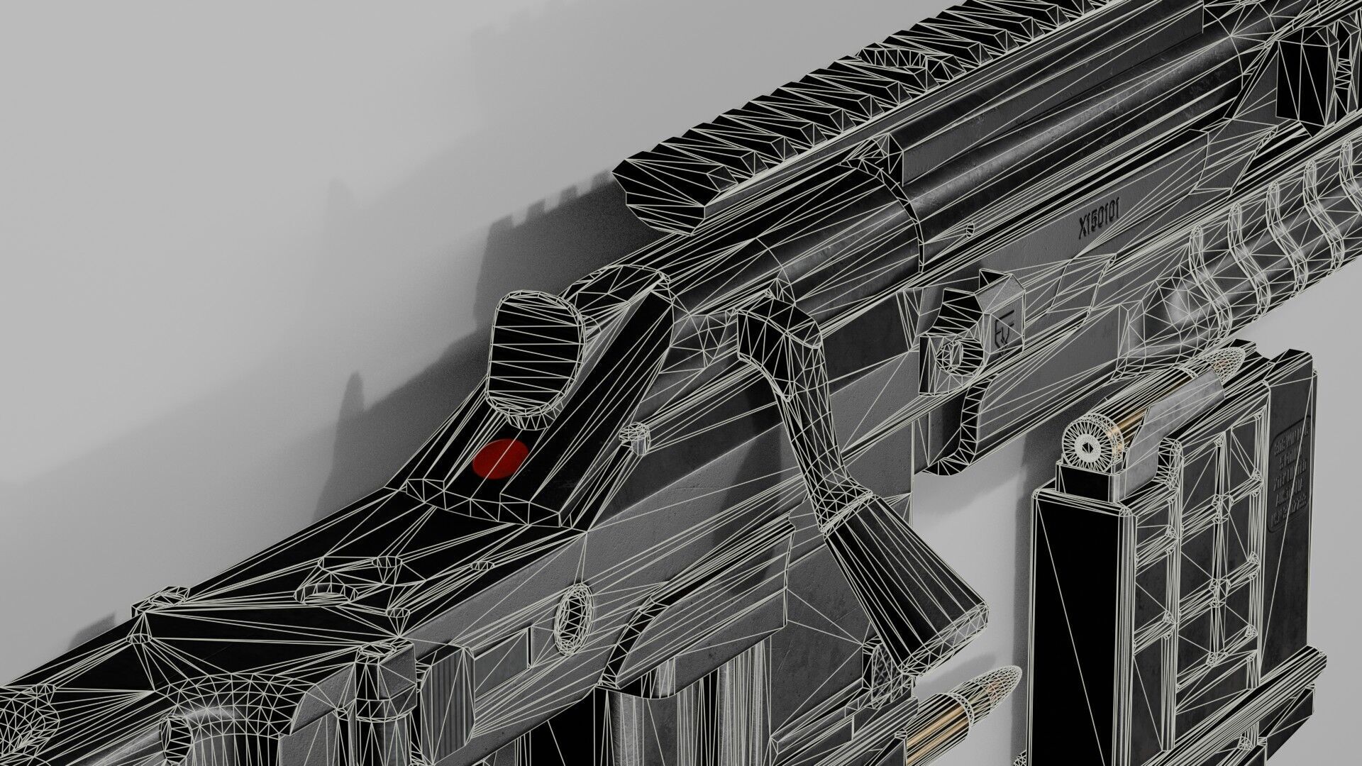 Blaser R93 XTEK Limited Australia Low-poly 3D model_41