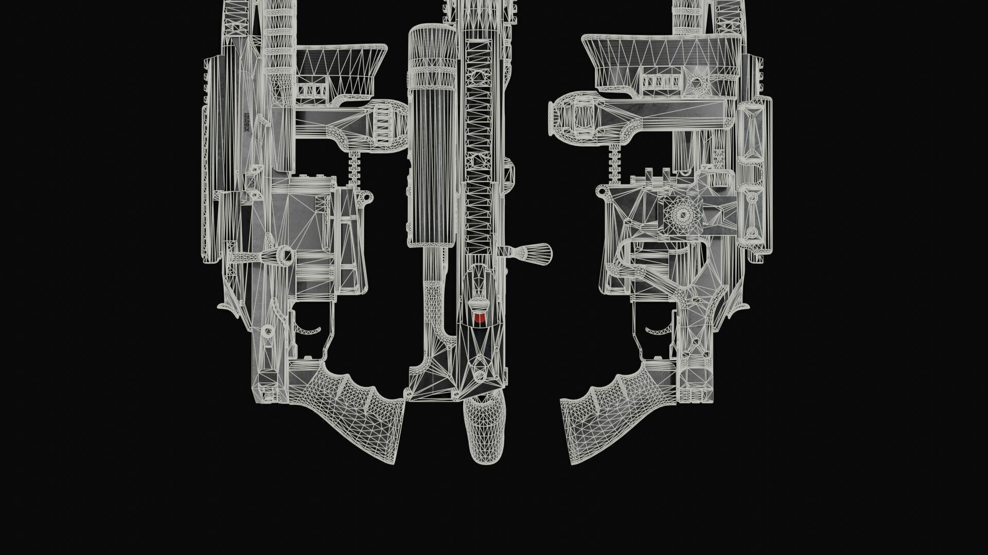 Blaser R93 XTEK Limited Australia Low-poly 3D model_58
