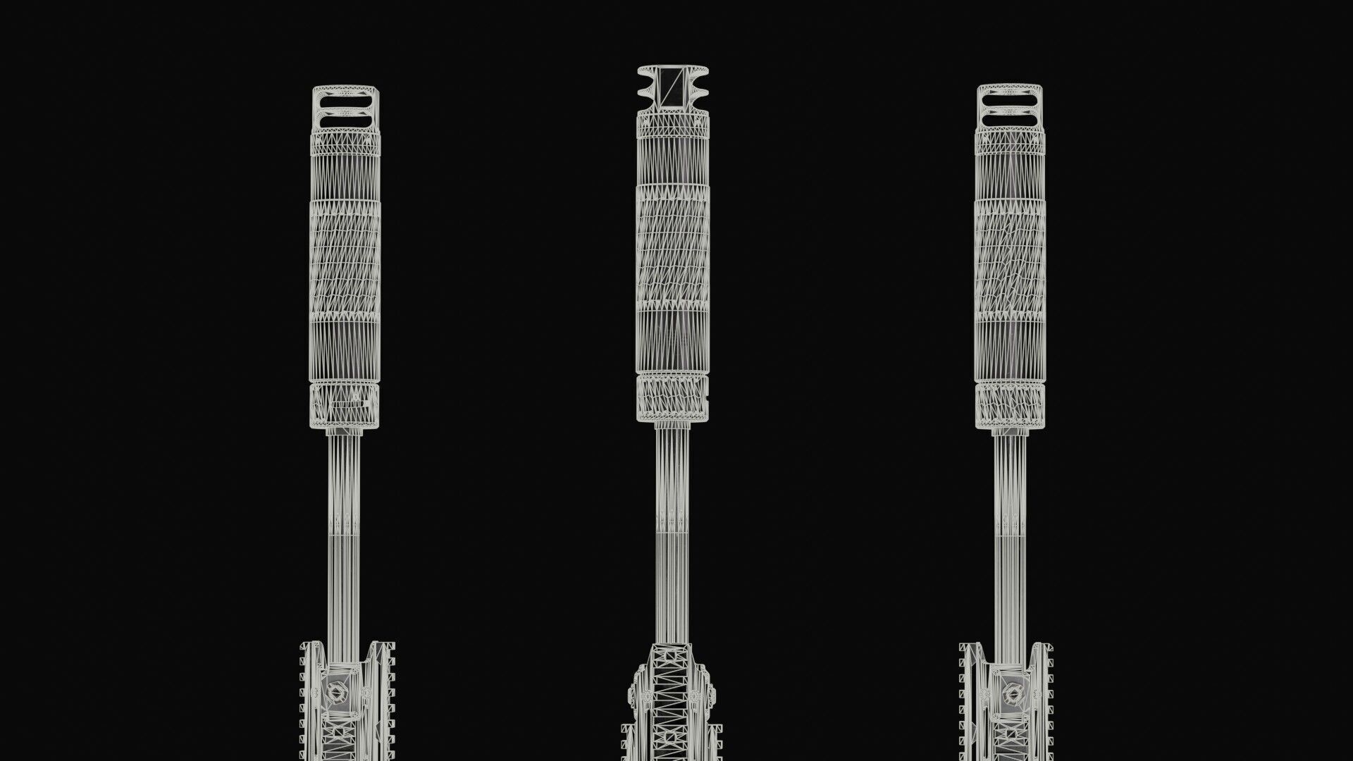 Blaser R93 XTEK Limited Australia Low-poly 3D model_54