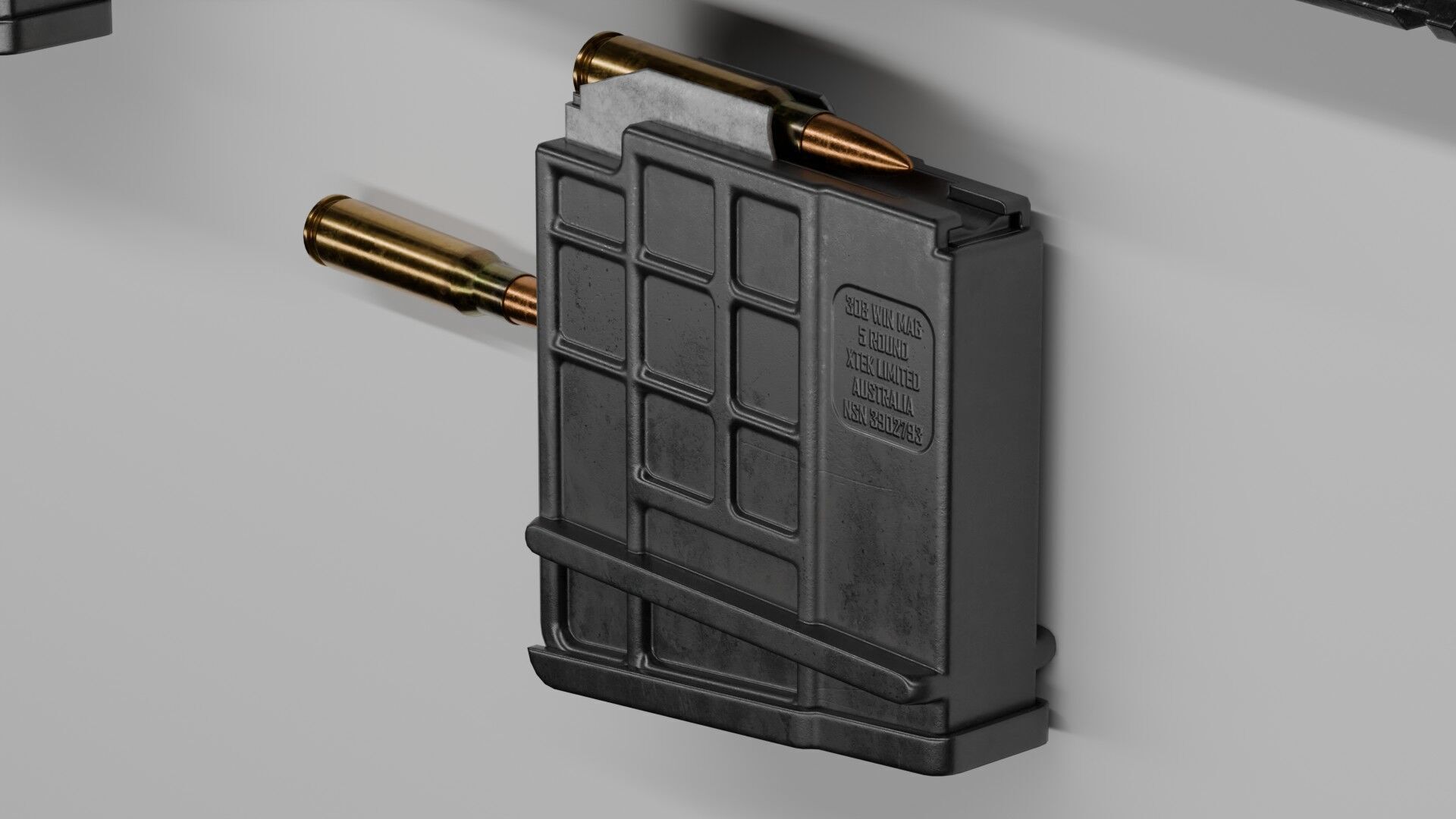 Blaser R93 XTEK Limited Australia Low-poly 3D model_22