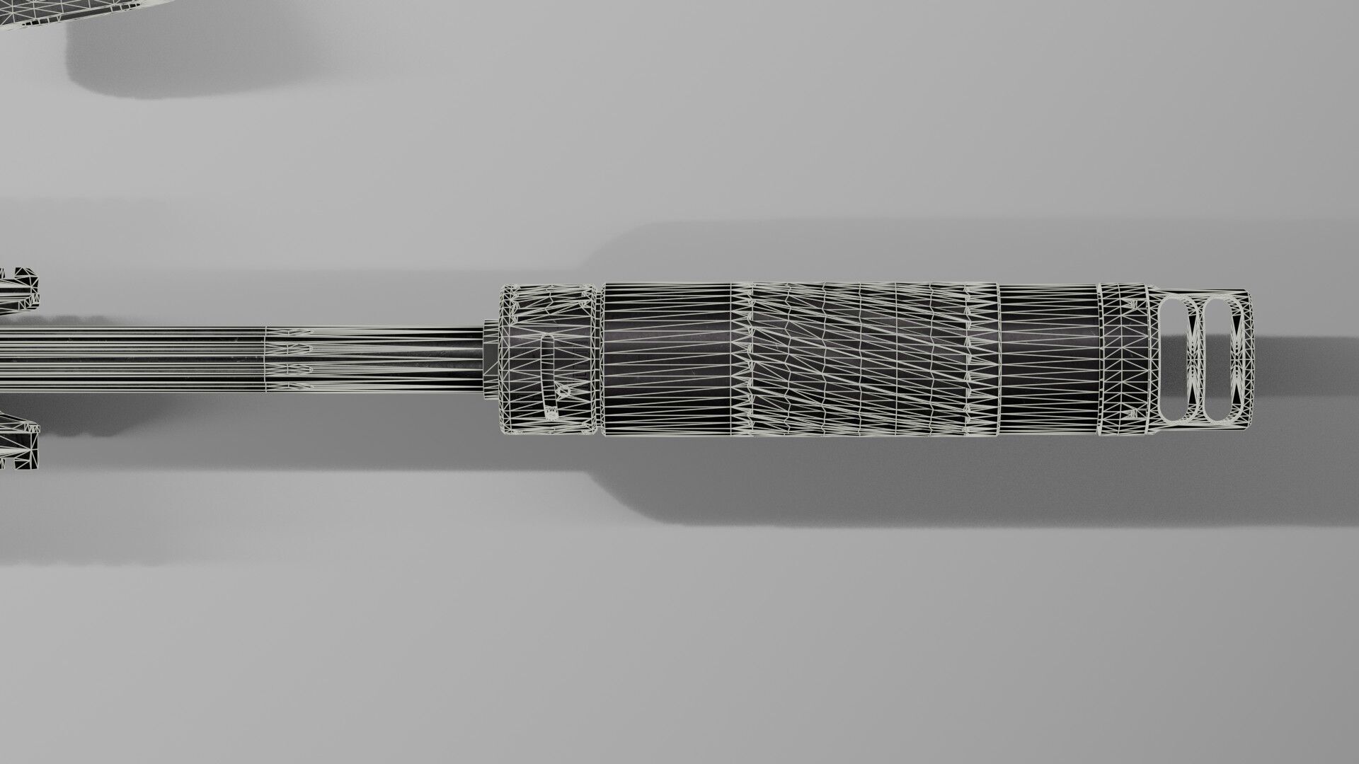 Blaser R93 XTEK Limited Australia Low-poly 3D model_38