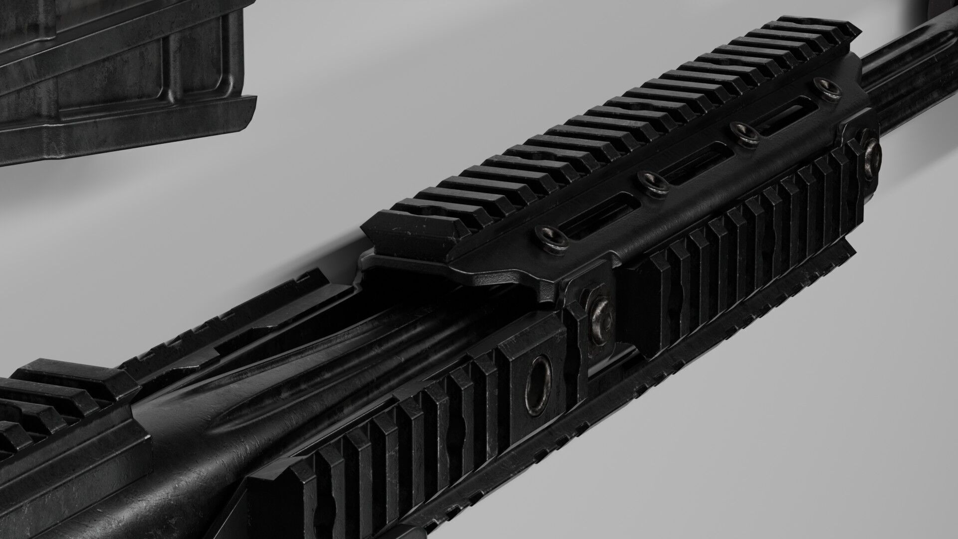 Blaser R93 XTEK Limited Australia Low-poly 3D model_13