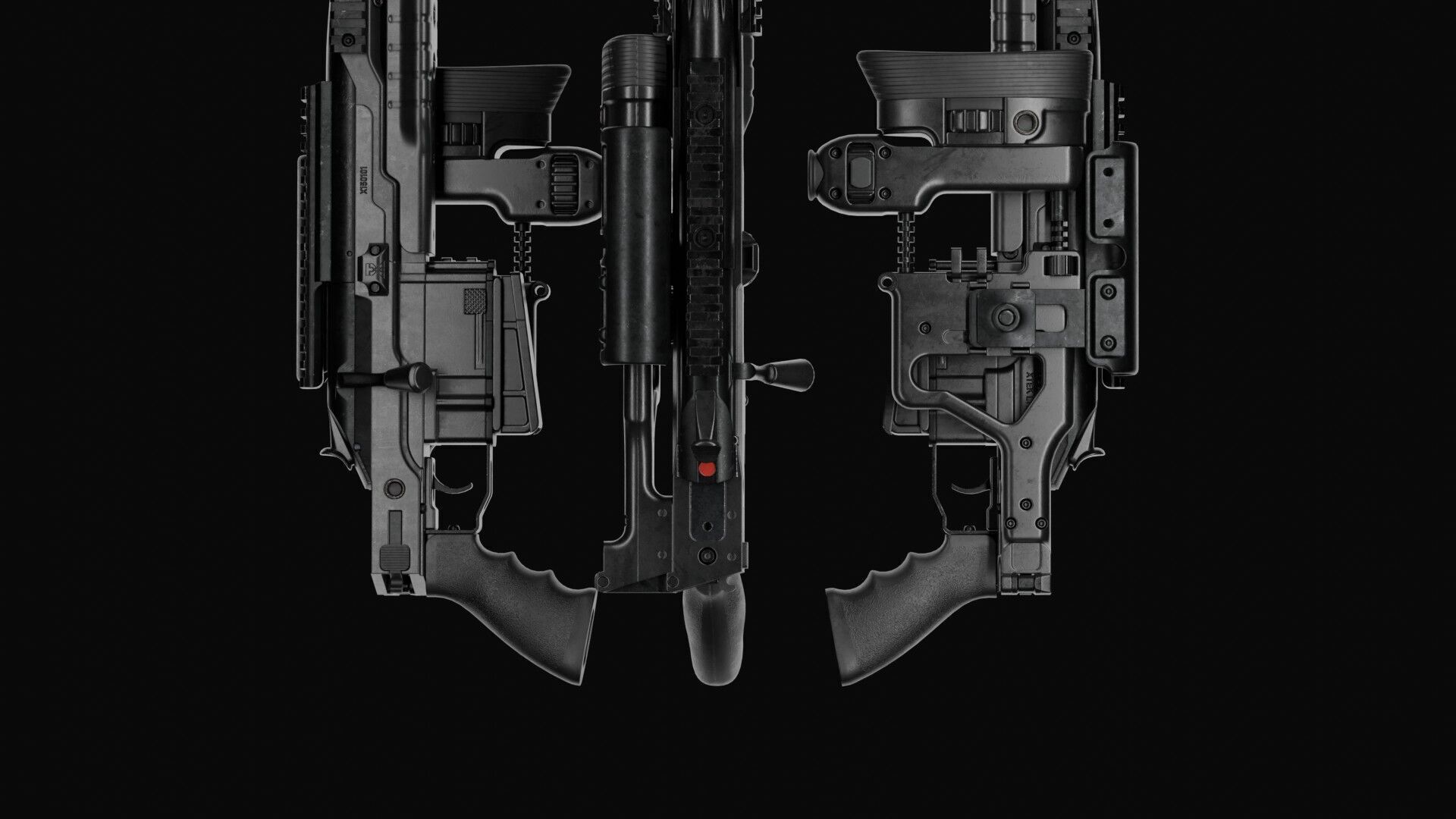 Blaser R93 XTEK Limited Australia Low-poly 3D model_28