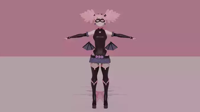 Pop step boku no hero academia vigilantes 3D model NSFW VERCION 3D model