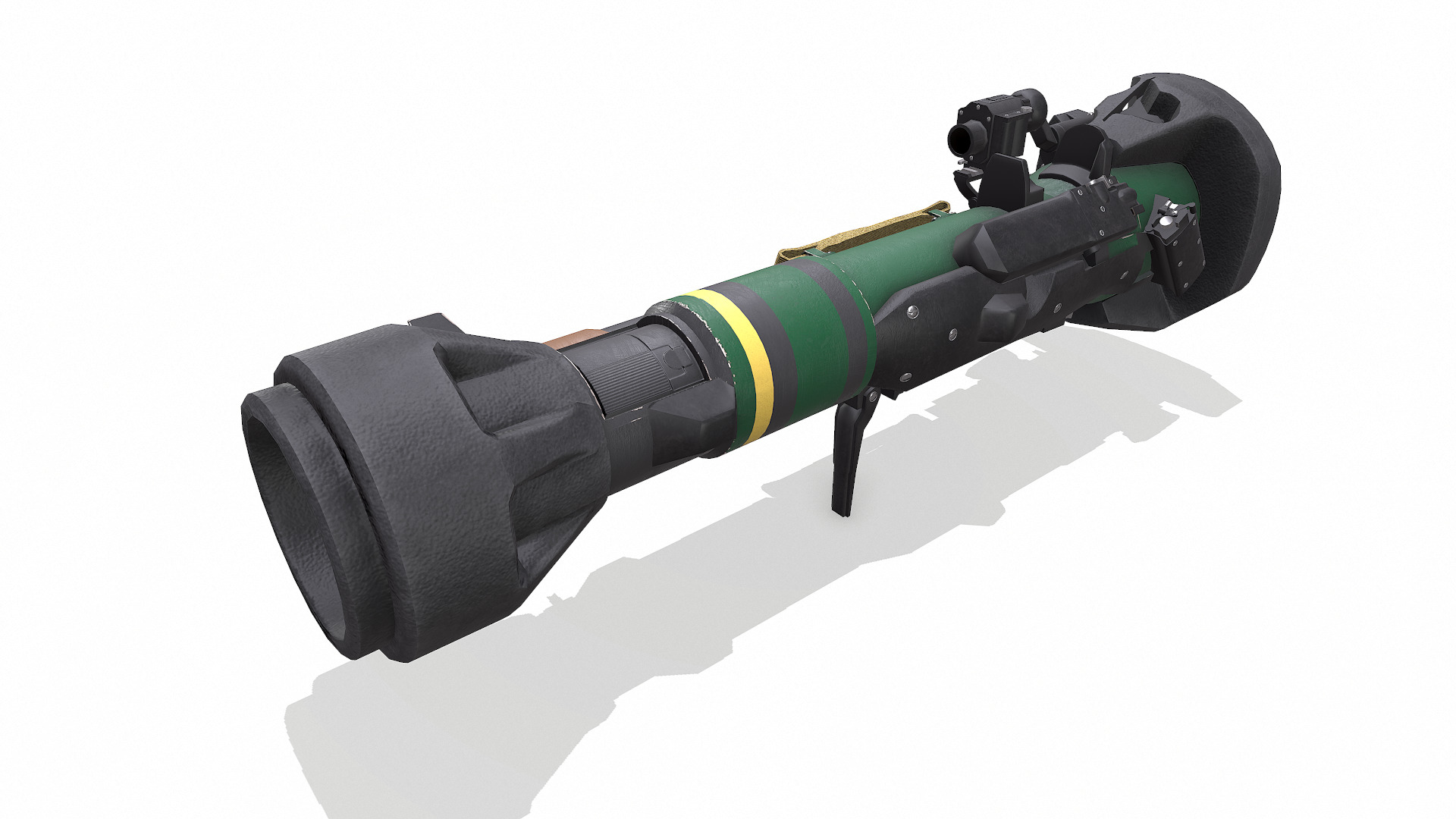NLAW Next Generation Light Anti-tank Weapon Low-poly PBR Low-poly 3D model_6
