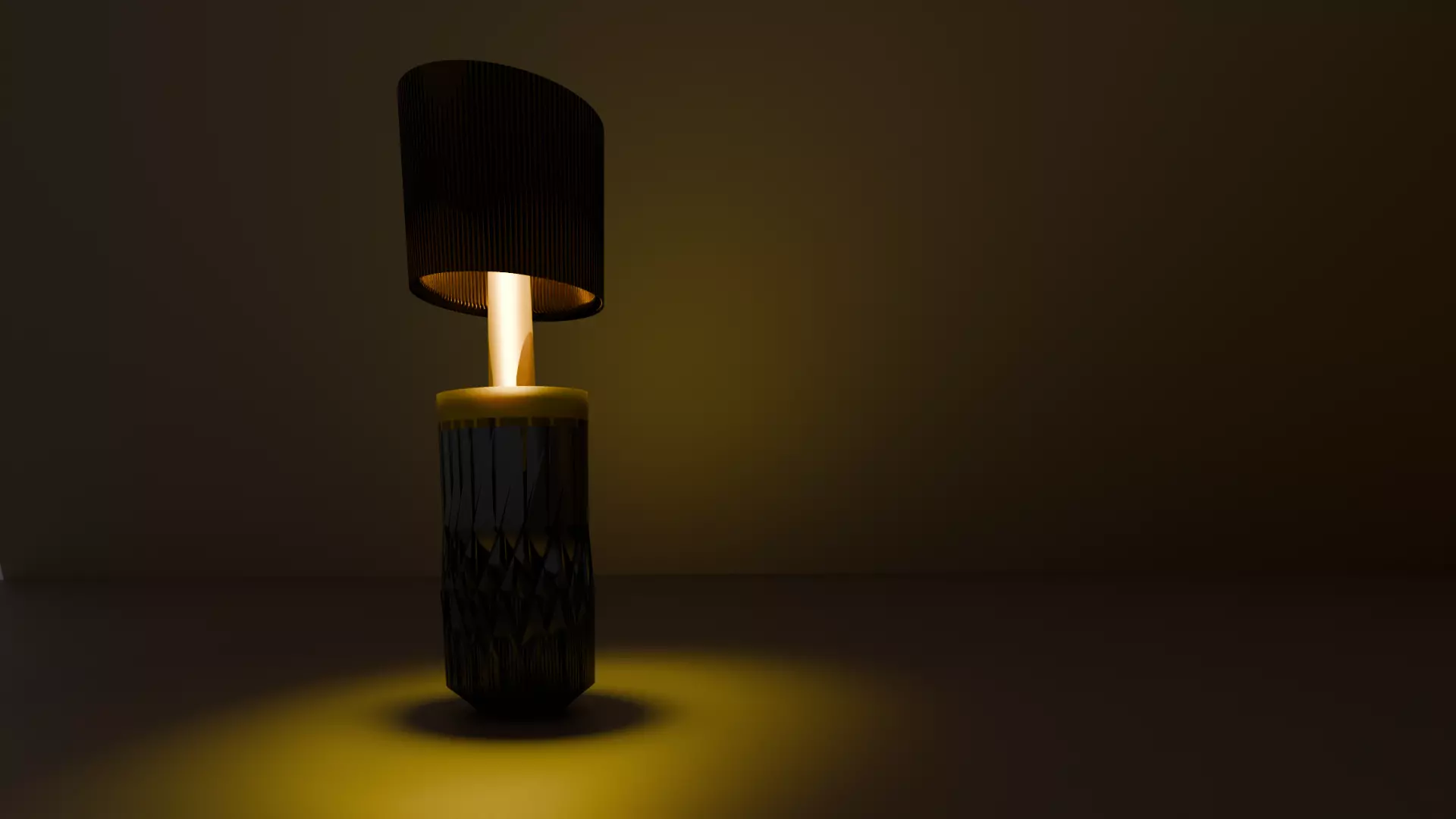 Modern Table Lamp  3D model_0