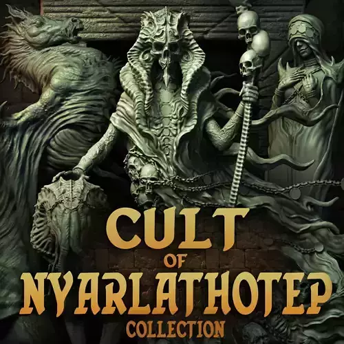 Cult of Nyarlathotep  Miniatures Terrain Collection 3D print model