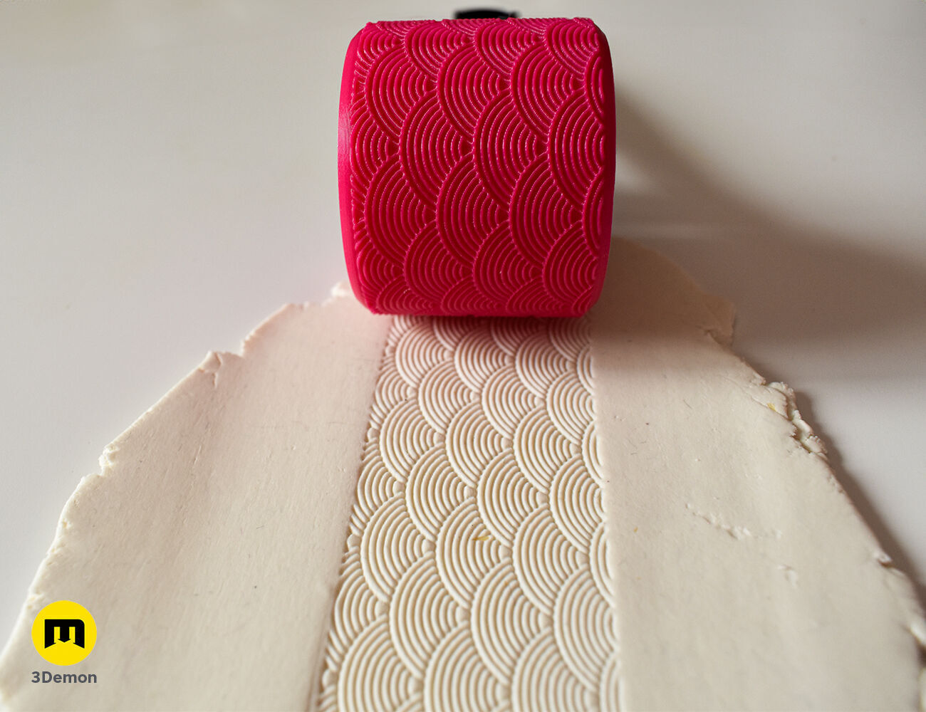 Texture Rollers Japanese Patterns middle 3D print model_4