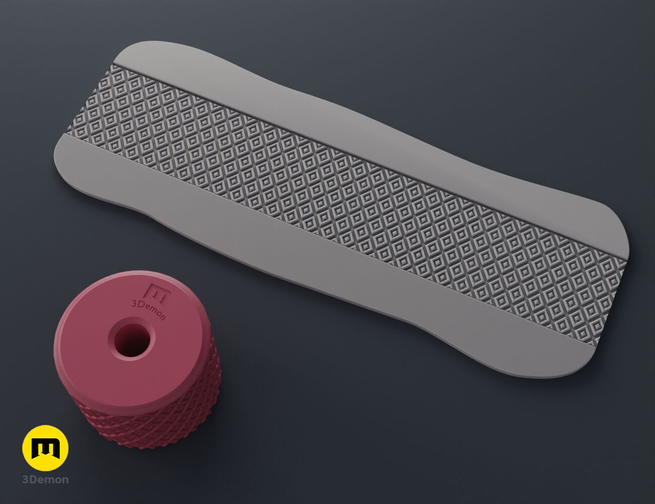 Texture Rollers Japanese Patterns middle 3D print model_6