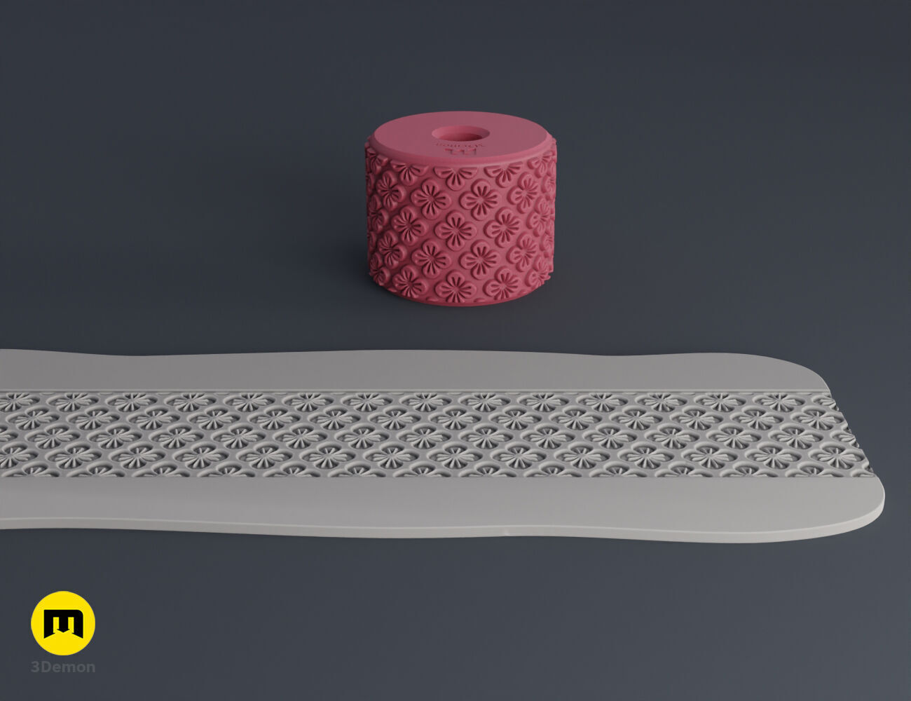 Texture Rollers Japanese Patterns middle 3D print model_17