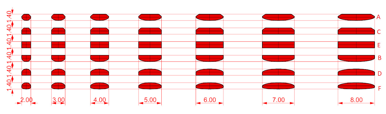Big pack of wedding rings 802 3D print model_1