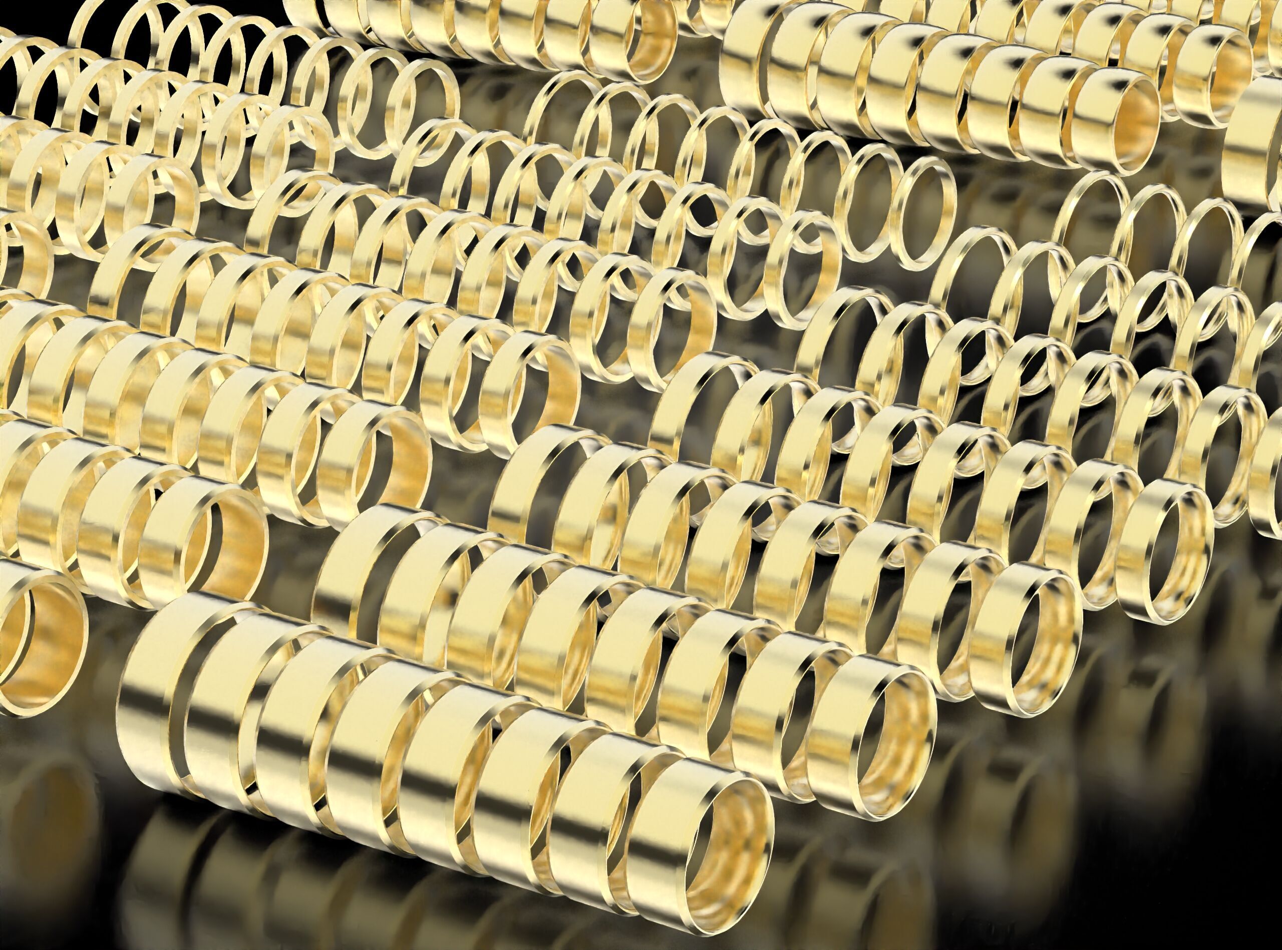 Big pack of wedding rings 802 3D print model_6