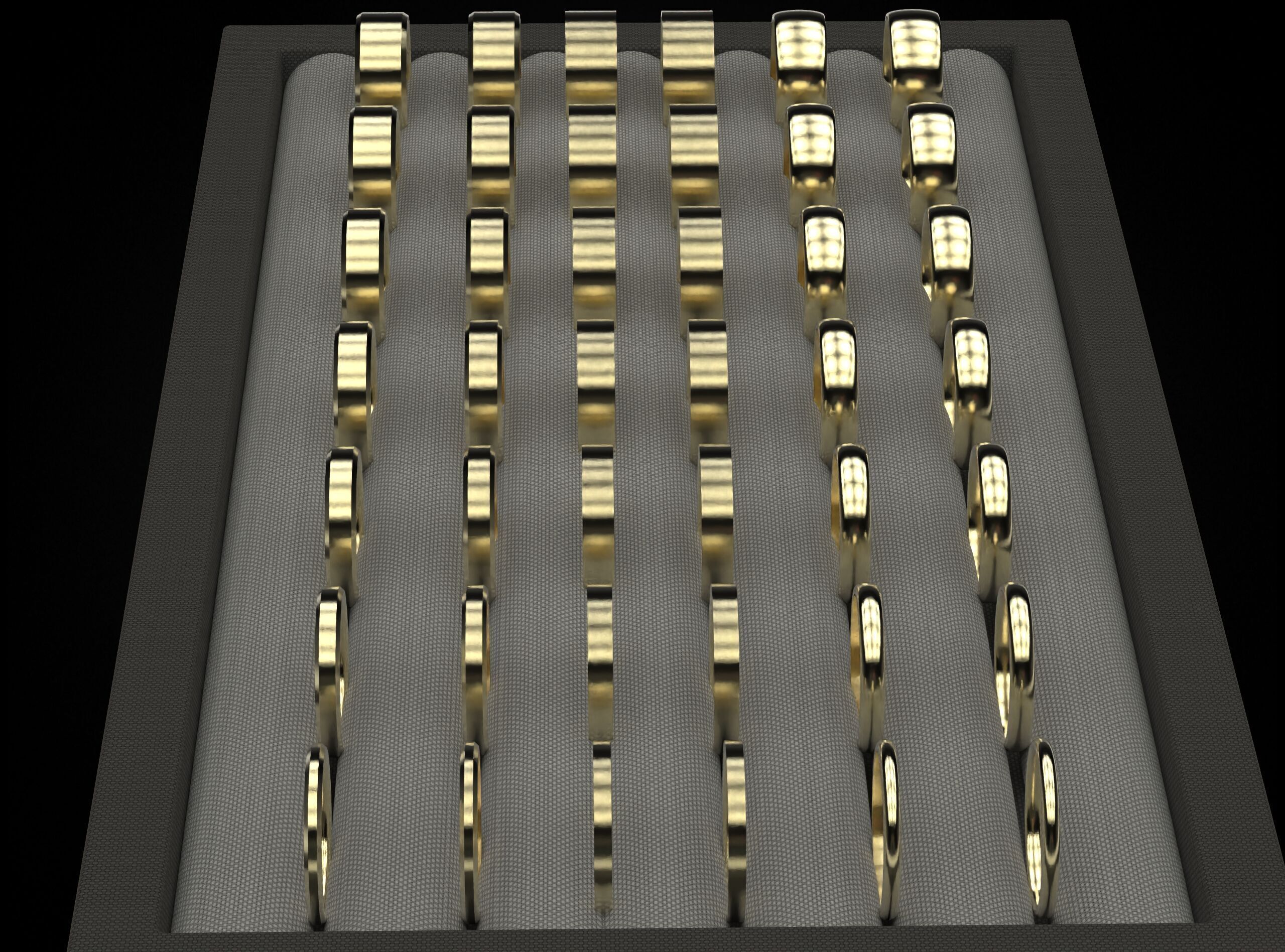 Big pack of wedding rings 802 3D print model_5