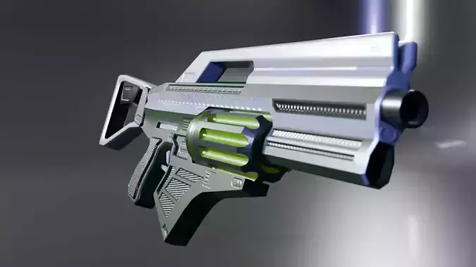 Sci-Fi Plasma Rifle