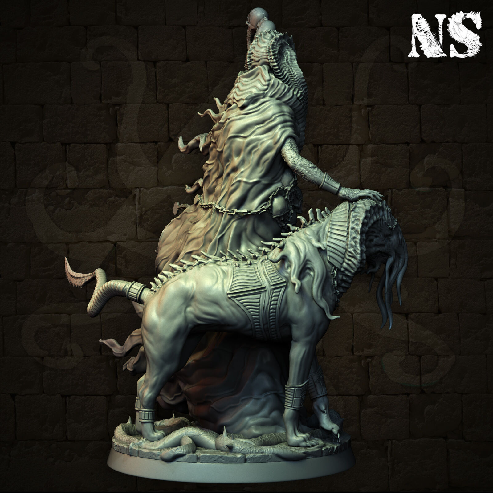 Avatar of Nyarlathotep - The Black Pharaoh 3D print model_3
