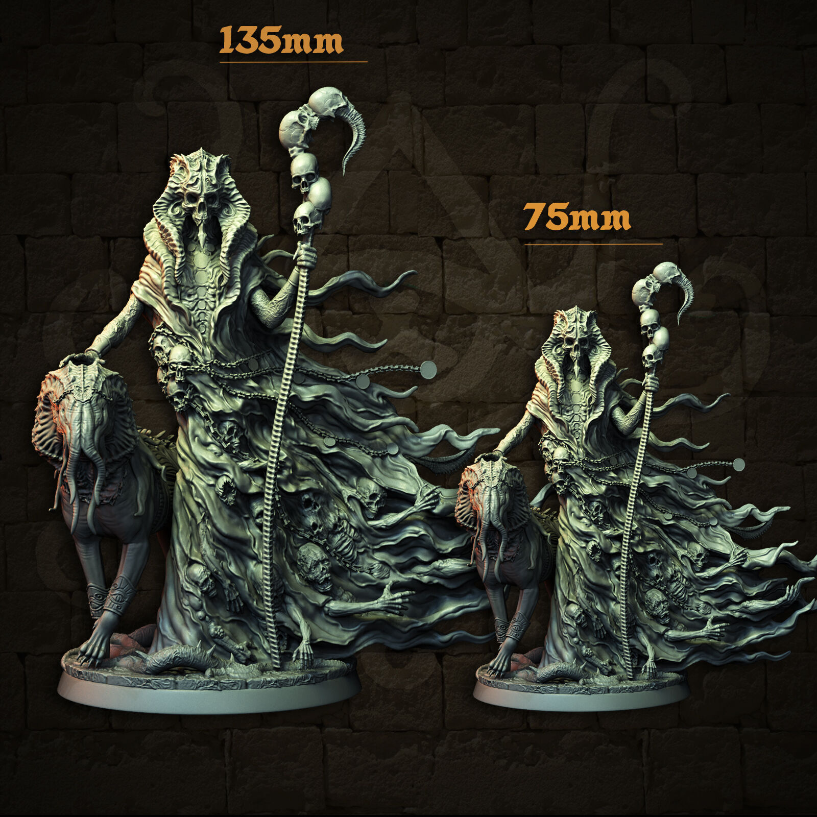 Avatar of Nyarlathotep - The Black Pharaoh 3D print model_8