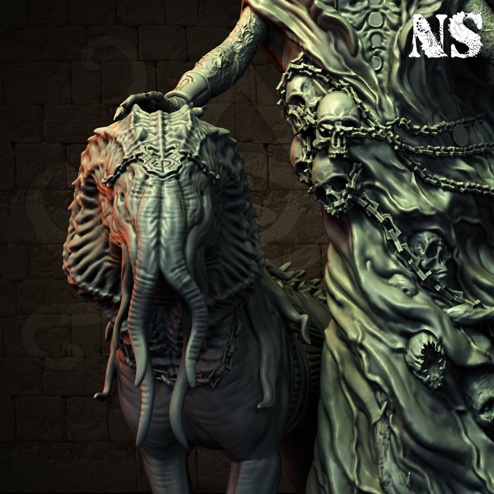 Avatar of Nyarlathotep - The Black Pharaoh 3D print model_5