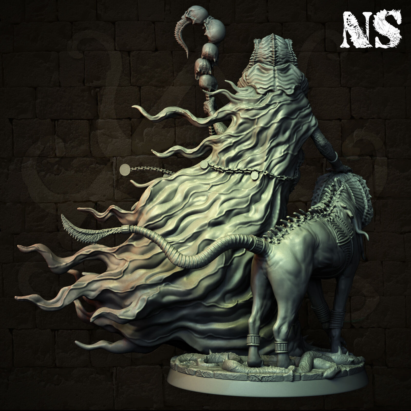 Avatar of Nyarlathotep - The Black Pharaoh 3D print model_1