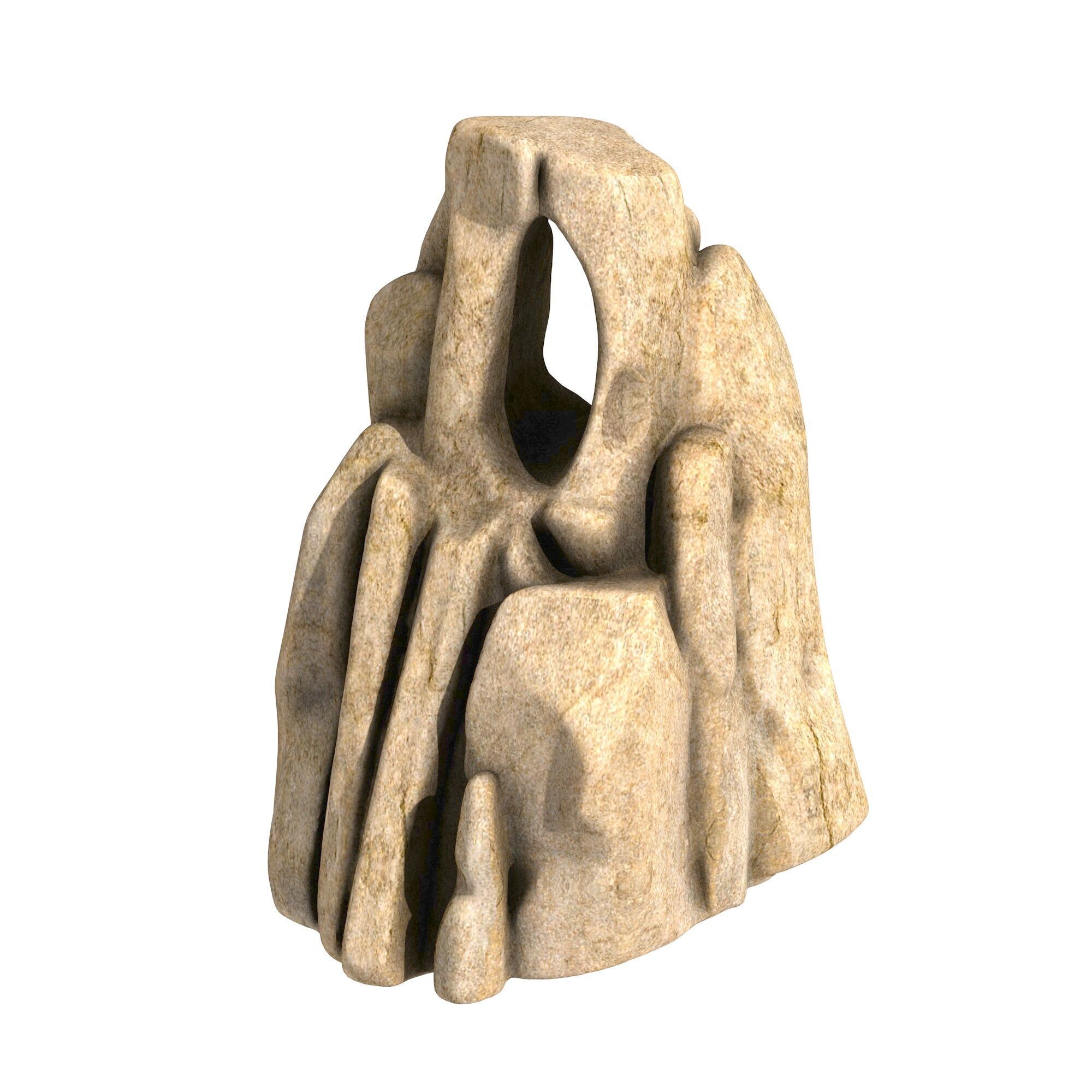 Rocks - 4 Models 3D print model_6