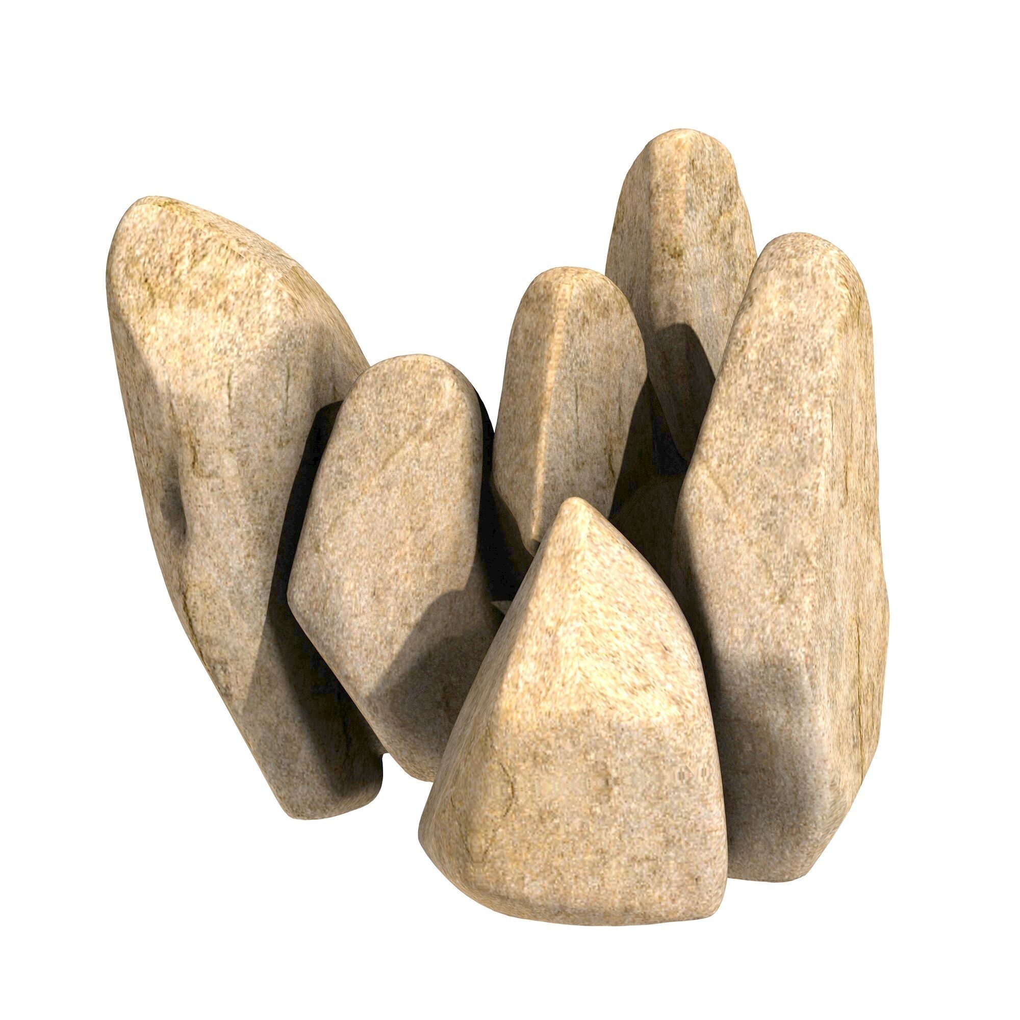 Rocks - 4 Models 3D print model_4
