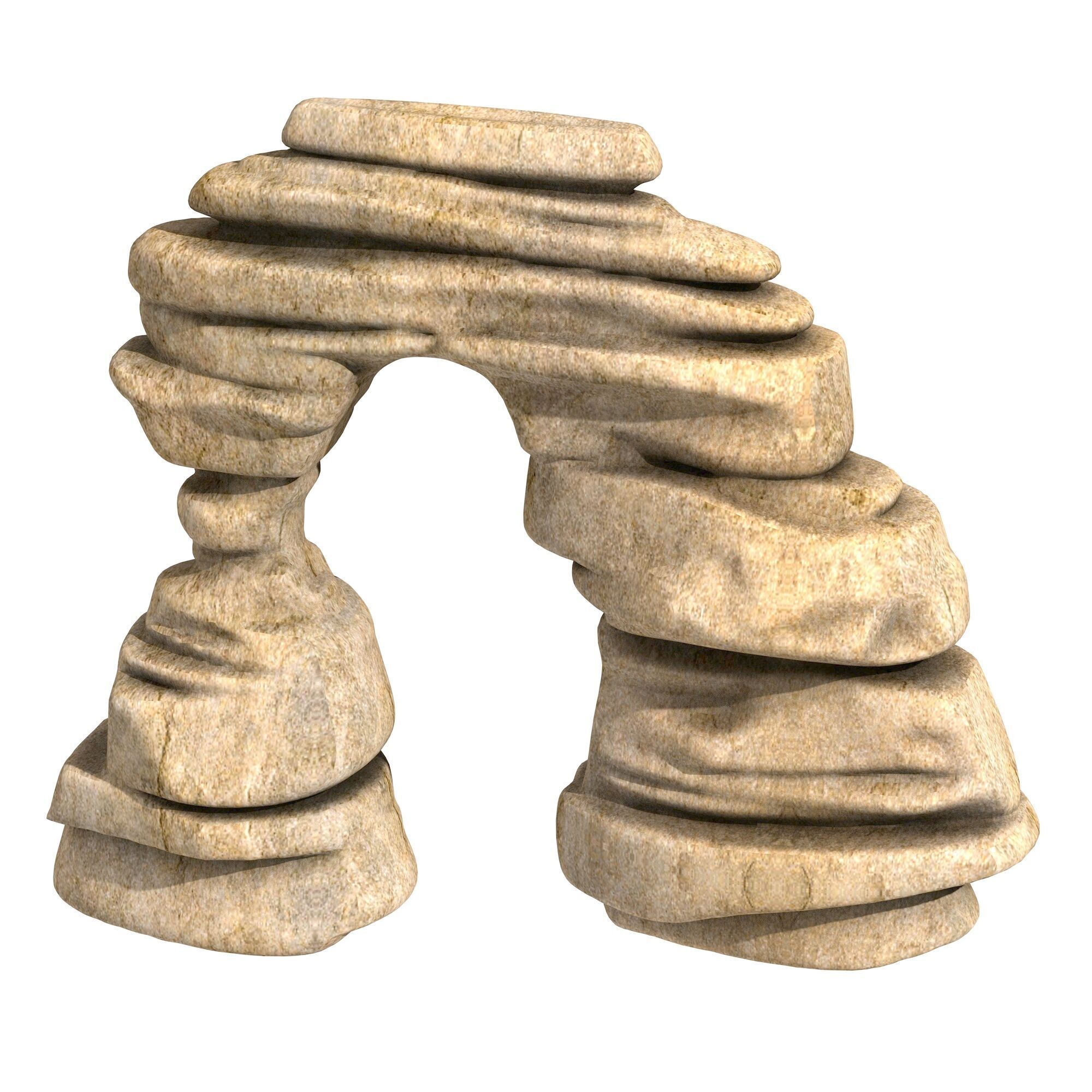 Rocks - 4 Models 3D print model_8