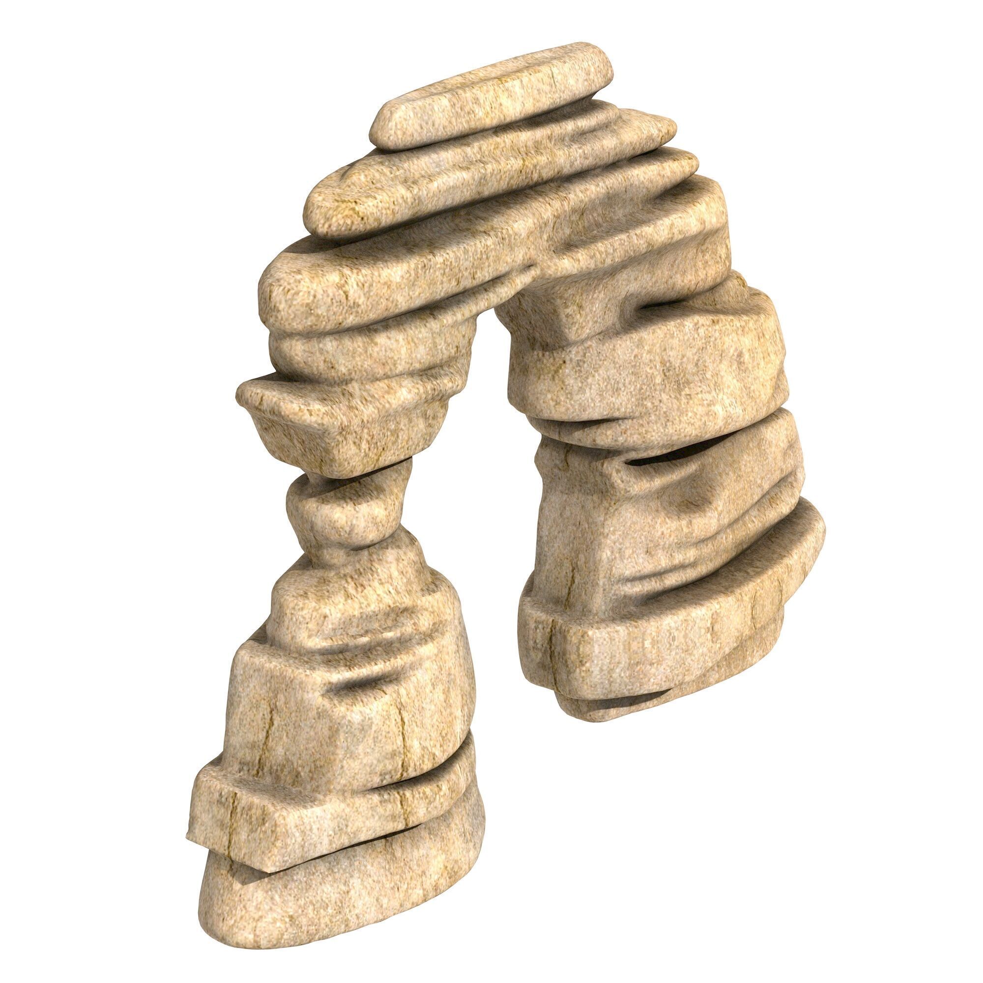 Rocks - 4 Models 3D print model_9
