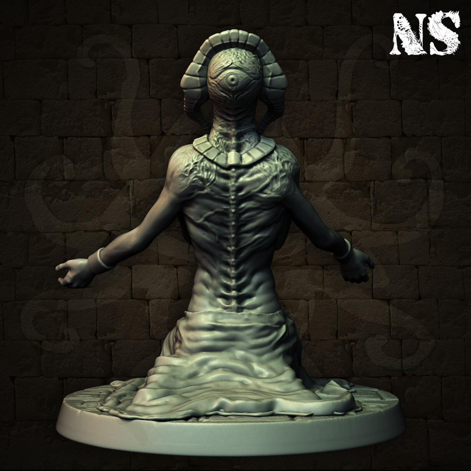 Cult of Nyarlathotep - Cultists x4 3D print model_3