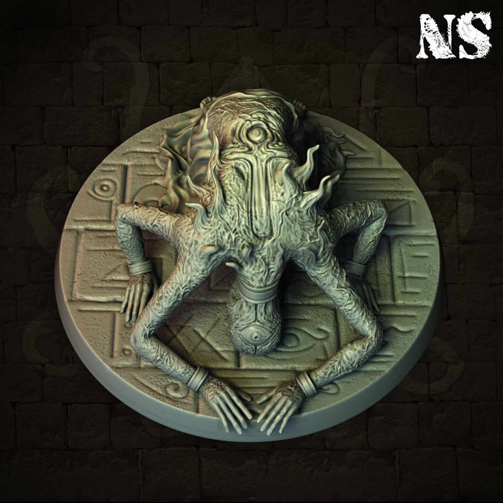 Cult of Nyarlathotep - Cultists x4 3D print model_4