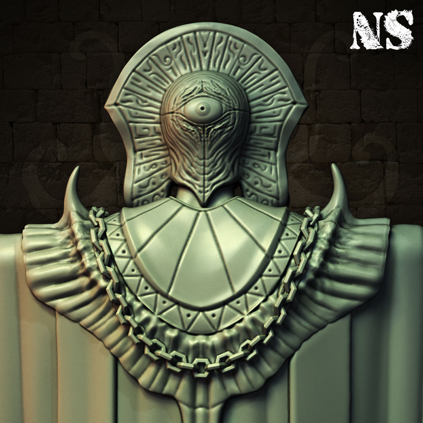 Cult of Nyarlathotep - Cultists x4 3D print model_11