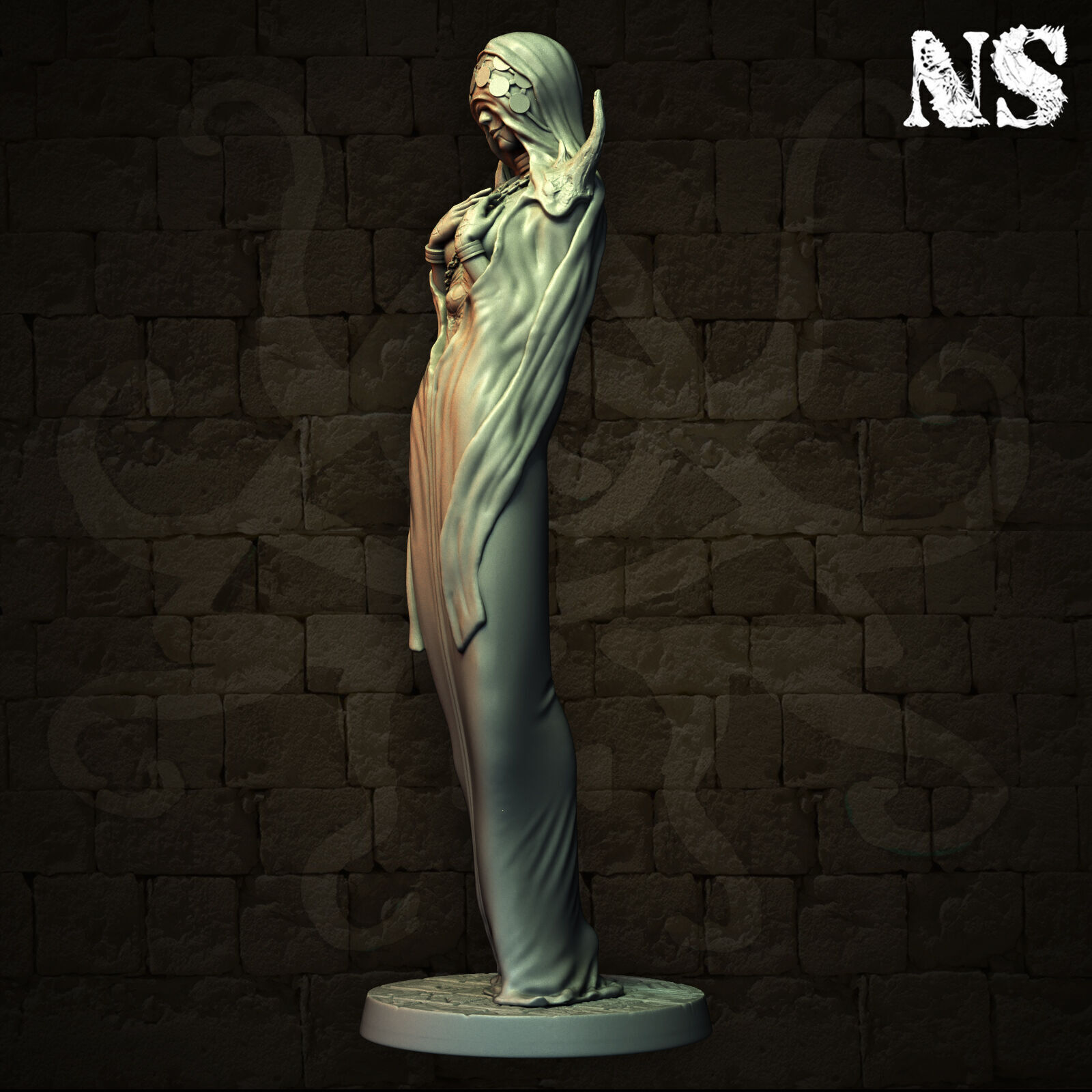 Cult of Nyarlathotep - Cultists x4 3D print model_14