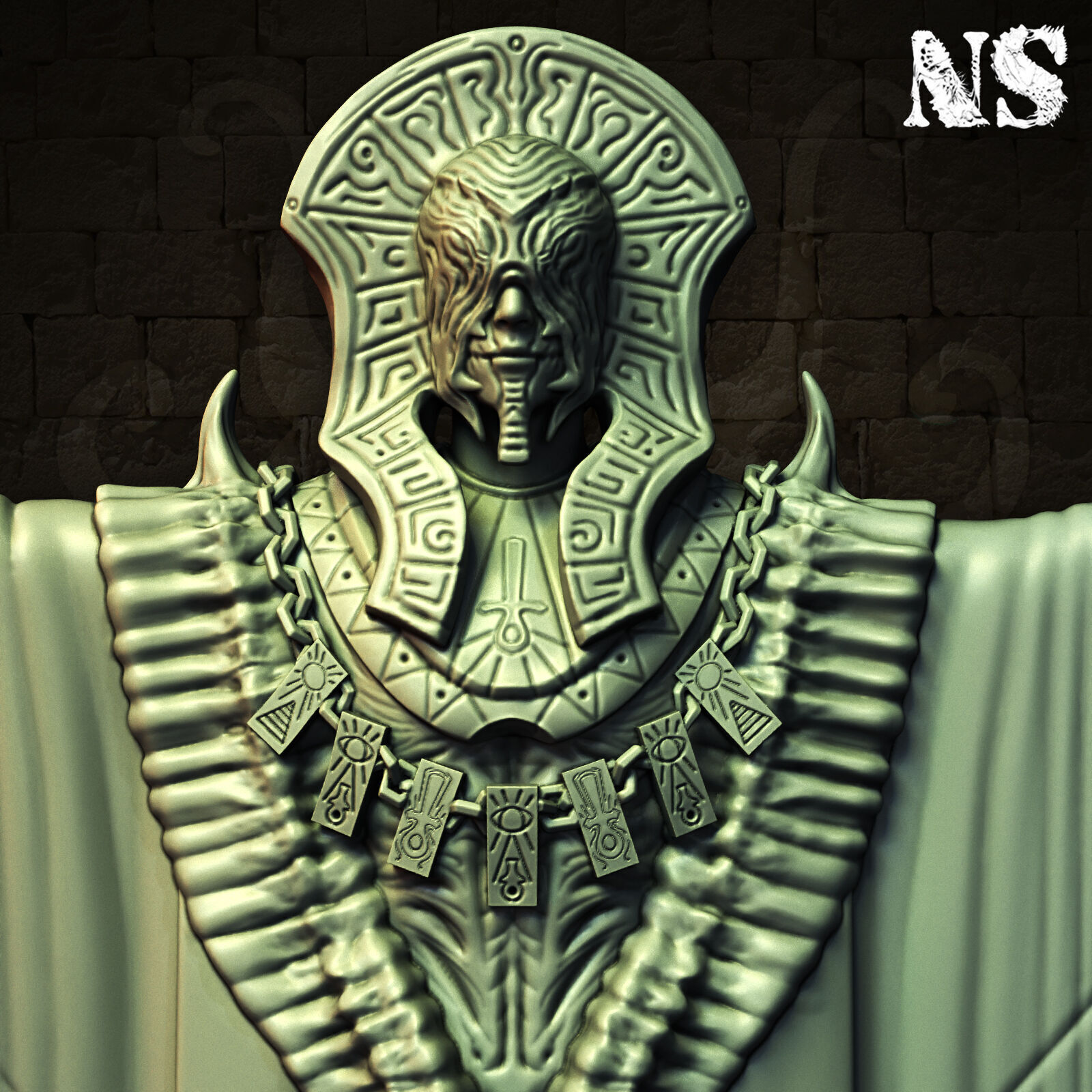 Cult of Nyarlathotep - Cultists x4 3D print model_10