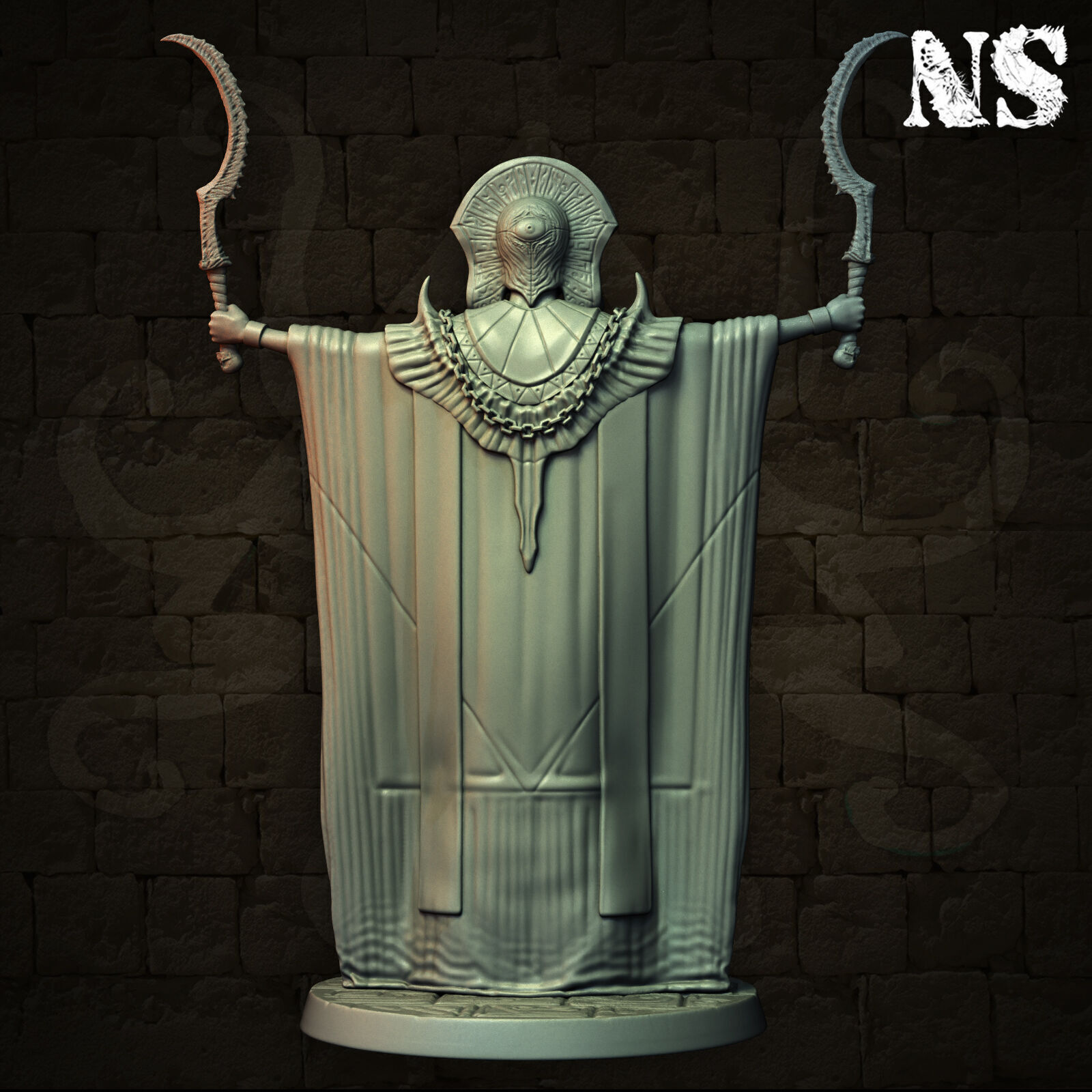 Cult of Nyarlathotep - Cultists x4 3D print model_8