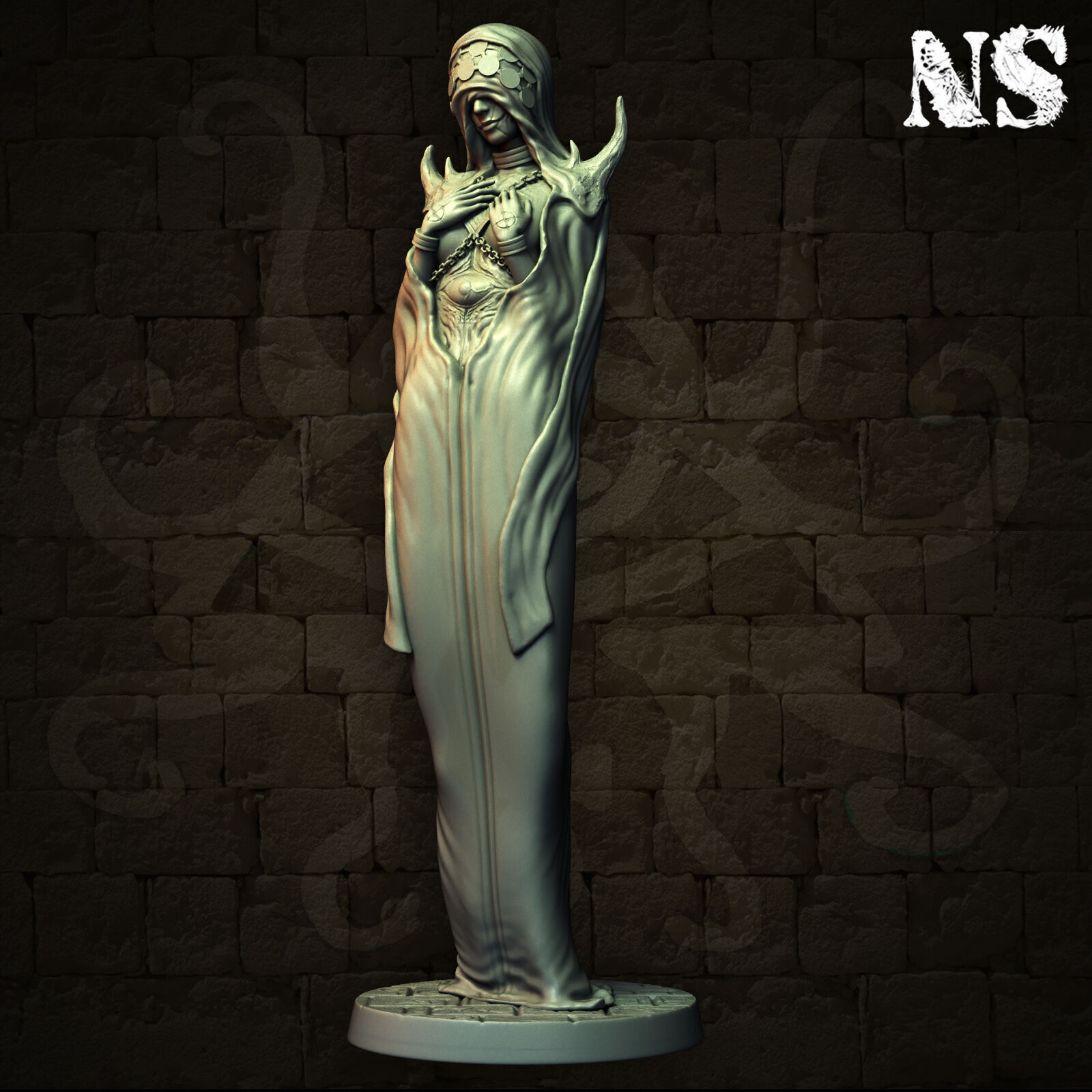 Cult of Nyarlathotep - Cultists x4 3D print model_12