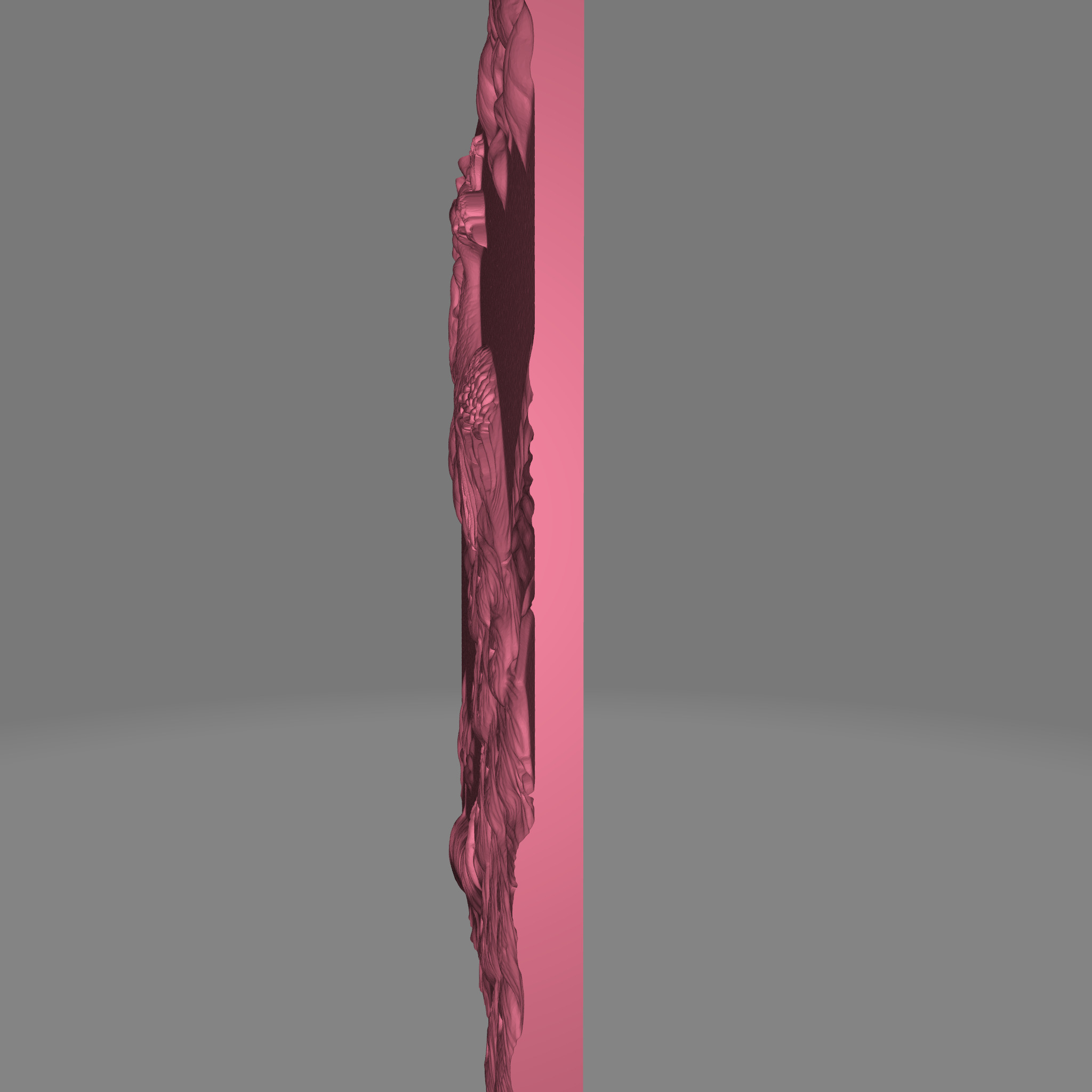 Floral Peacock 3D print model_3